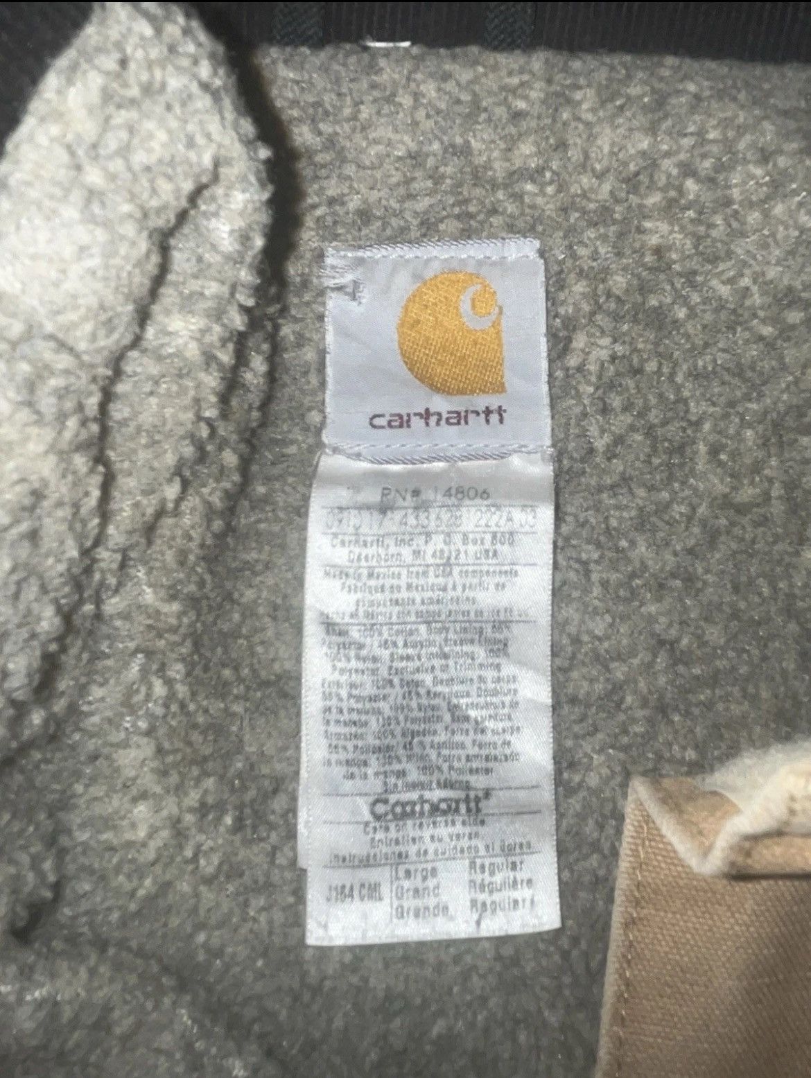 Carhartt Carhartt Jacket Large Vintage Distressed Size US L / EU 52-54 / 3 - 1 Thumbnail