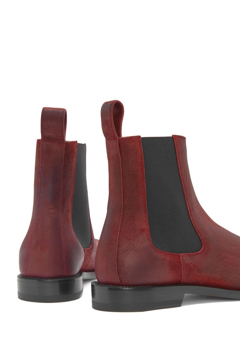 Loewe o1in1g0426 Campo Chelsea Boots in Rust Size US 9 / IT 39 - 5 Thumbnail