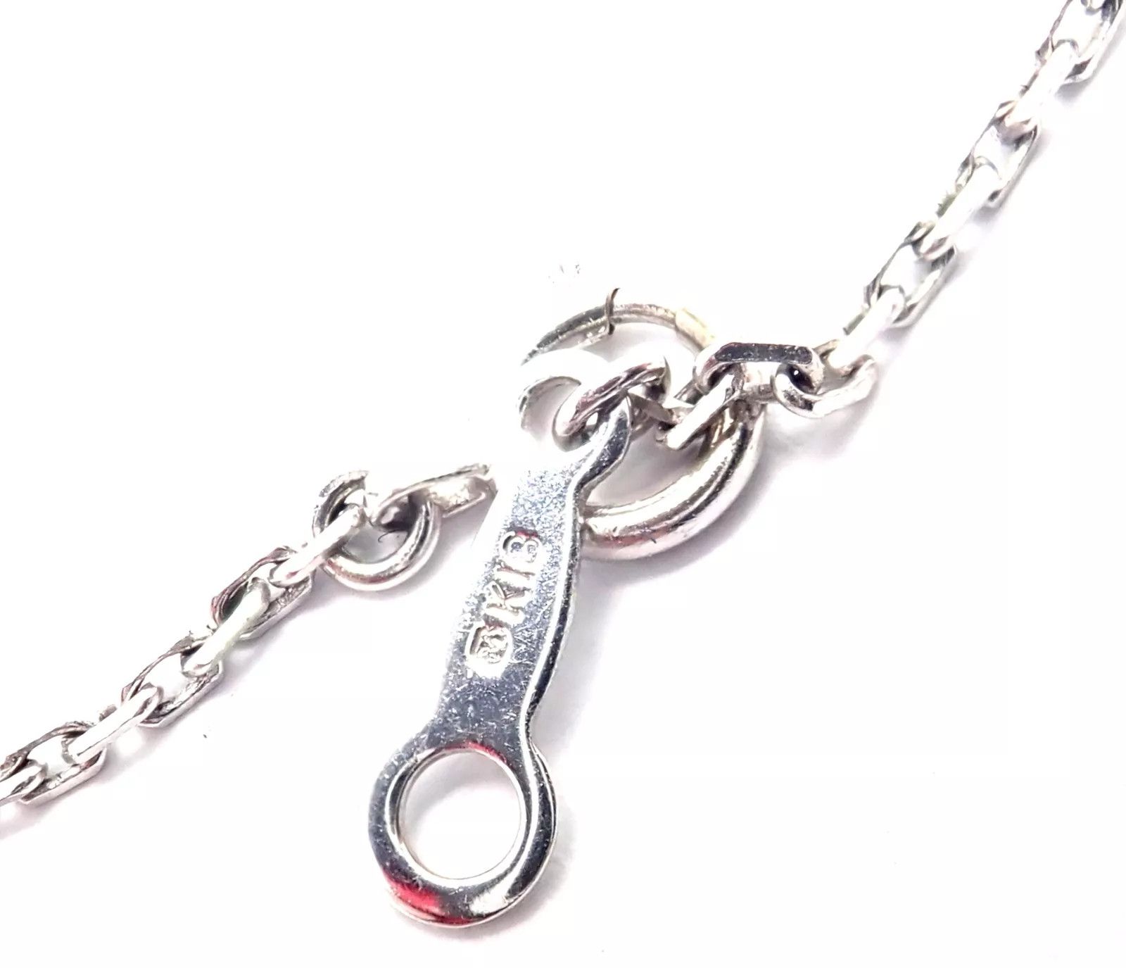 Mikimoto 18k White Gold Tahitian Pearl Diamond Pendant Necklace Size ONE SIZE - 6 Thumbnail