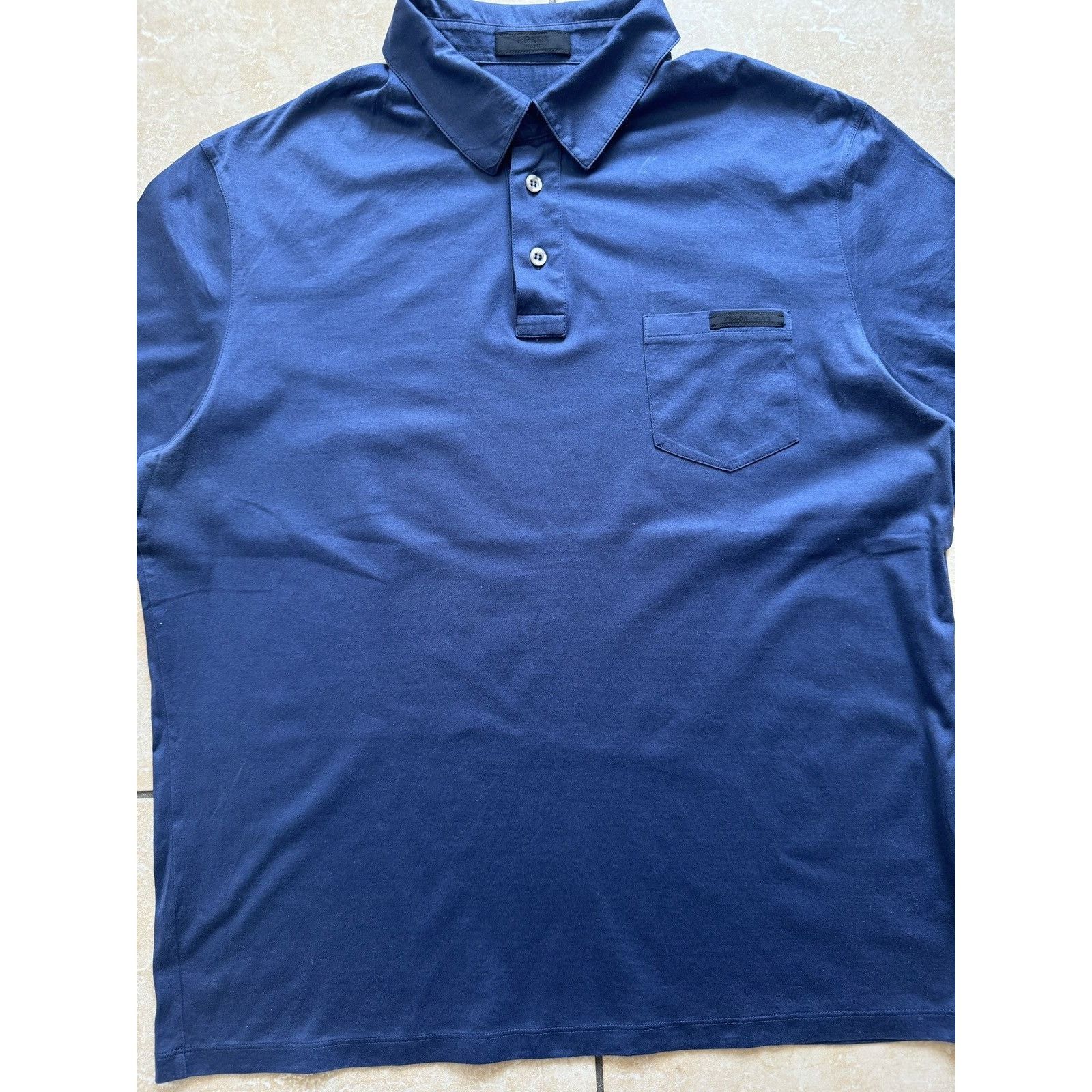 Prada Prada Polo t-shirt Size US L / EU 52-54 / 3 - 2 Thumbnail