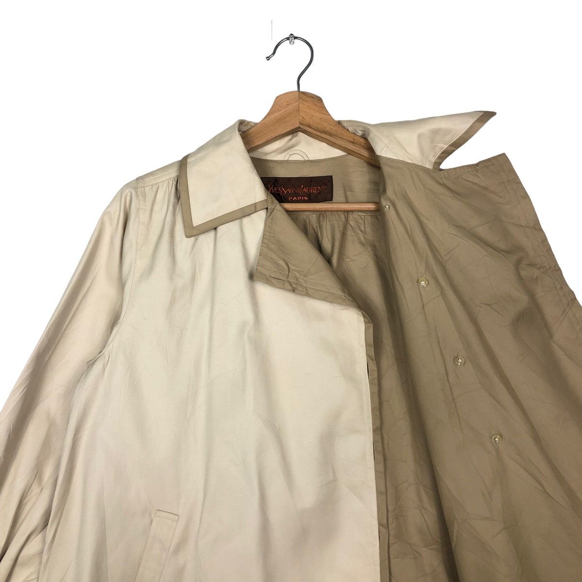 🔥Rich Brown - Long Fly Coats Jacket Herringbone Botton