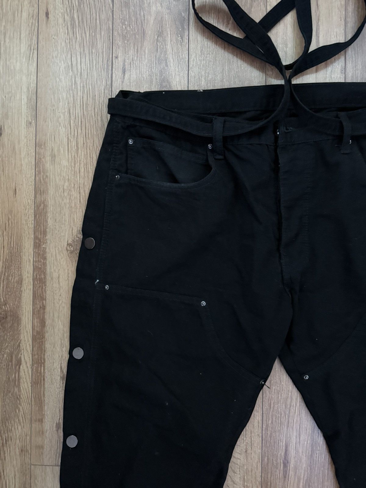 MNML MNML LA Western Cargo Pants Black – Size US 38 Size US 38 / EU 54 - 2 Thumbnail