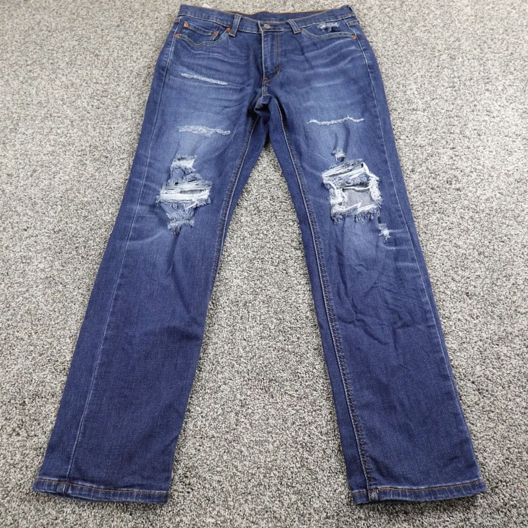 Levi's Levi's Jeans 32X32 Dark Blue Denim 541 Athletic Taper Flex Stretch Dad Jeans Mens Regular 32 Blue Clothing Size US 32 / EU 48 - 2 Thumbnail