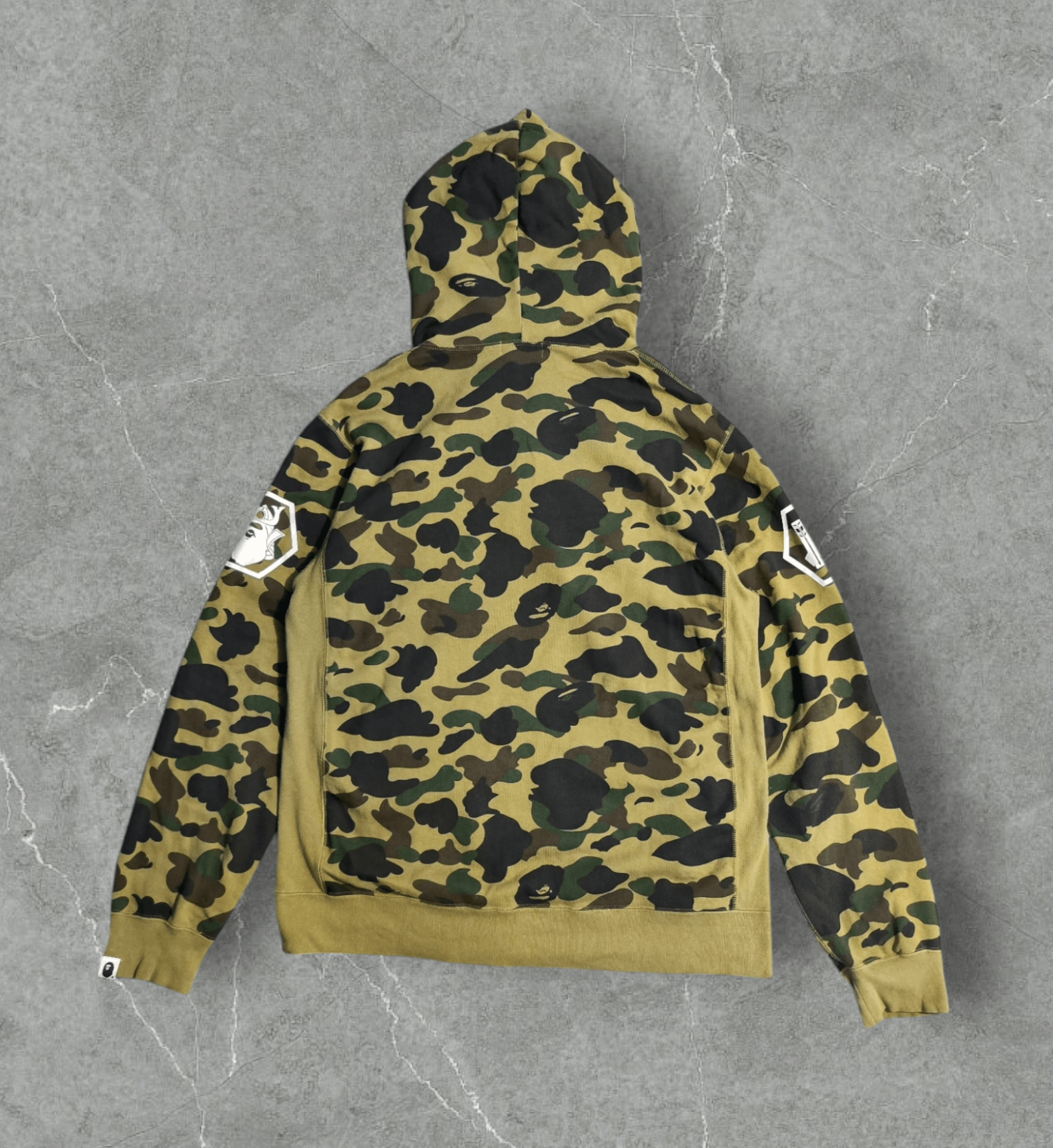 Bape × Undefeated BAPE × Undefeated - 1st Camo Ronin Full Zip Hoodie Rare Size US XXL / EU 58 / 5 - 4 Thumbnail