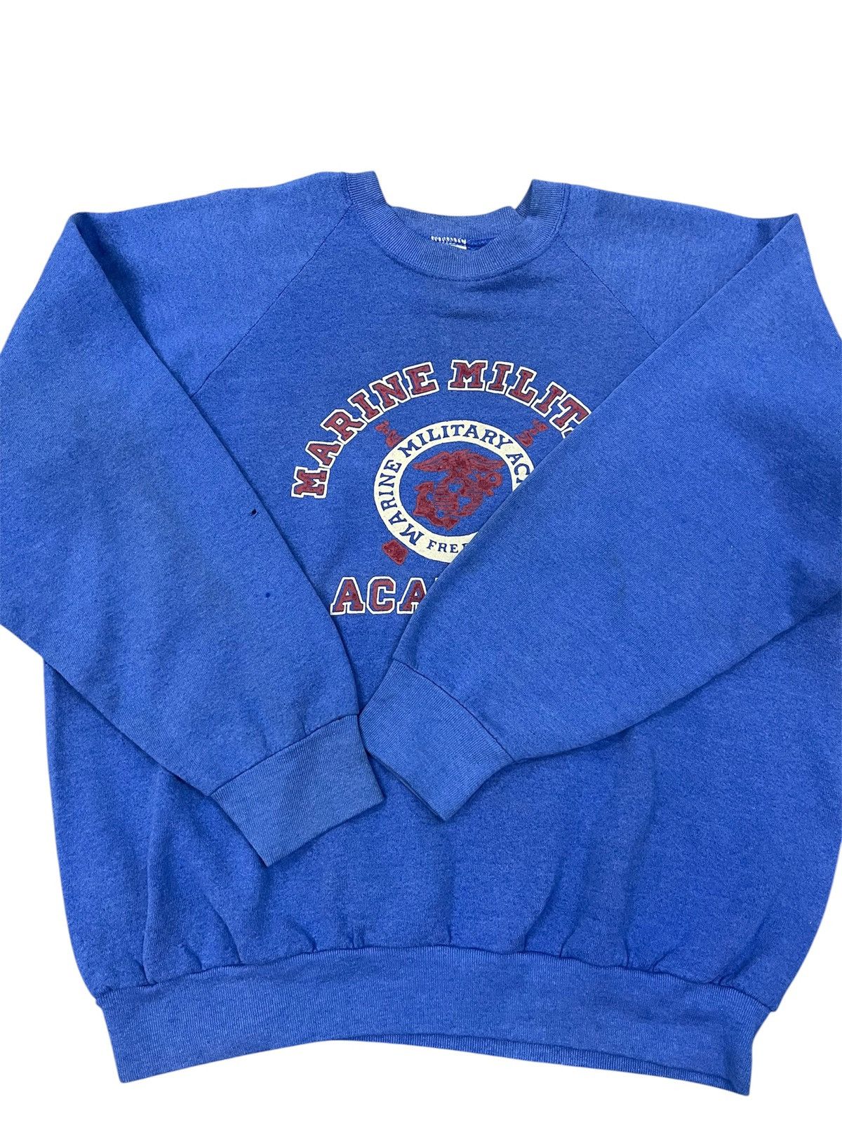 Vintage Vintage Marine Corp Acedemy Raglan pullover Size US L / EU 52-54 / 3 - 4 Thumbnail