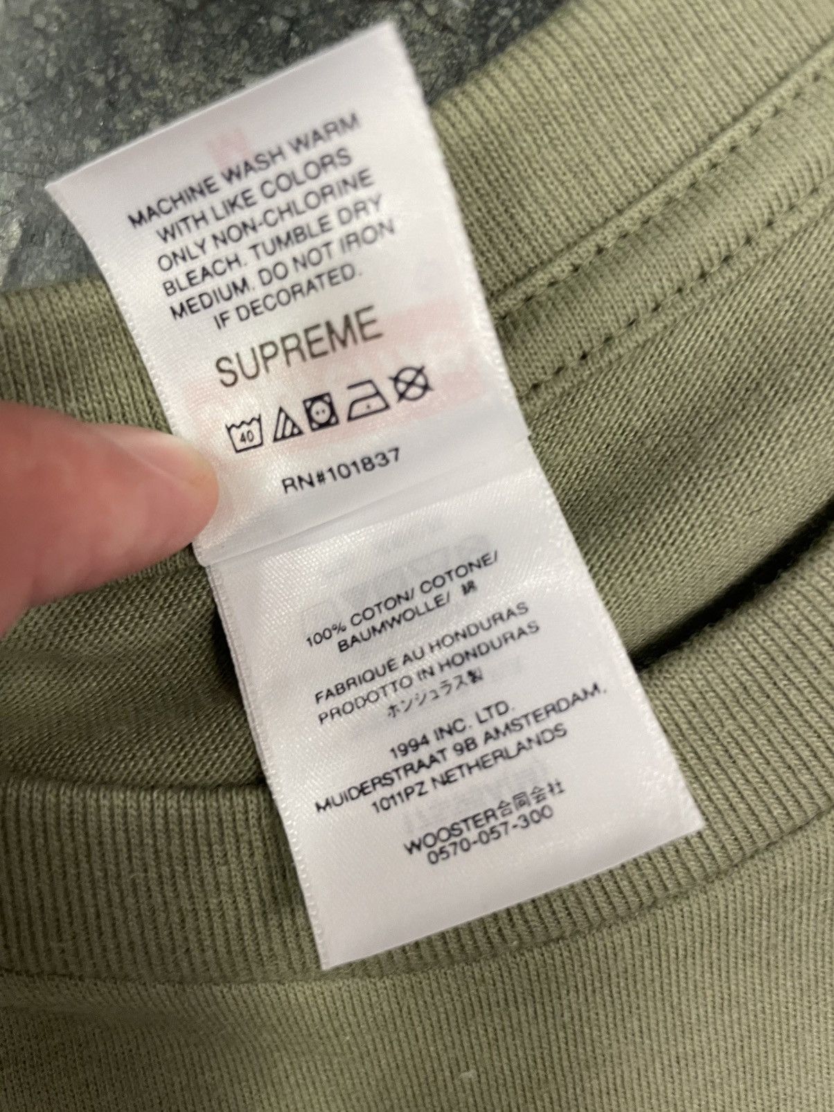 Supreme Supreme Tee Size US M / EU 48-50 / 2 - 3 Thumbnail