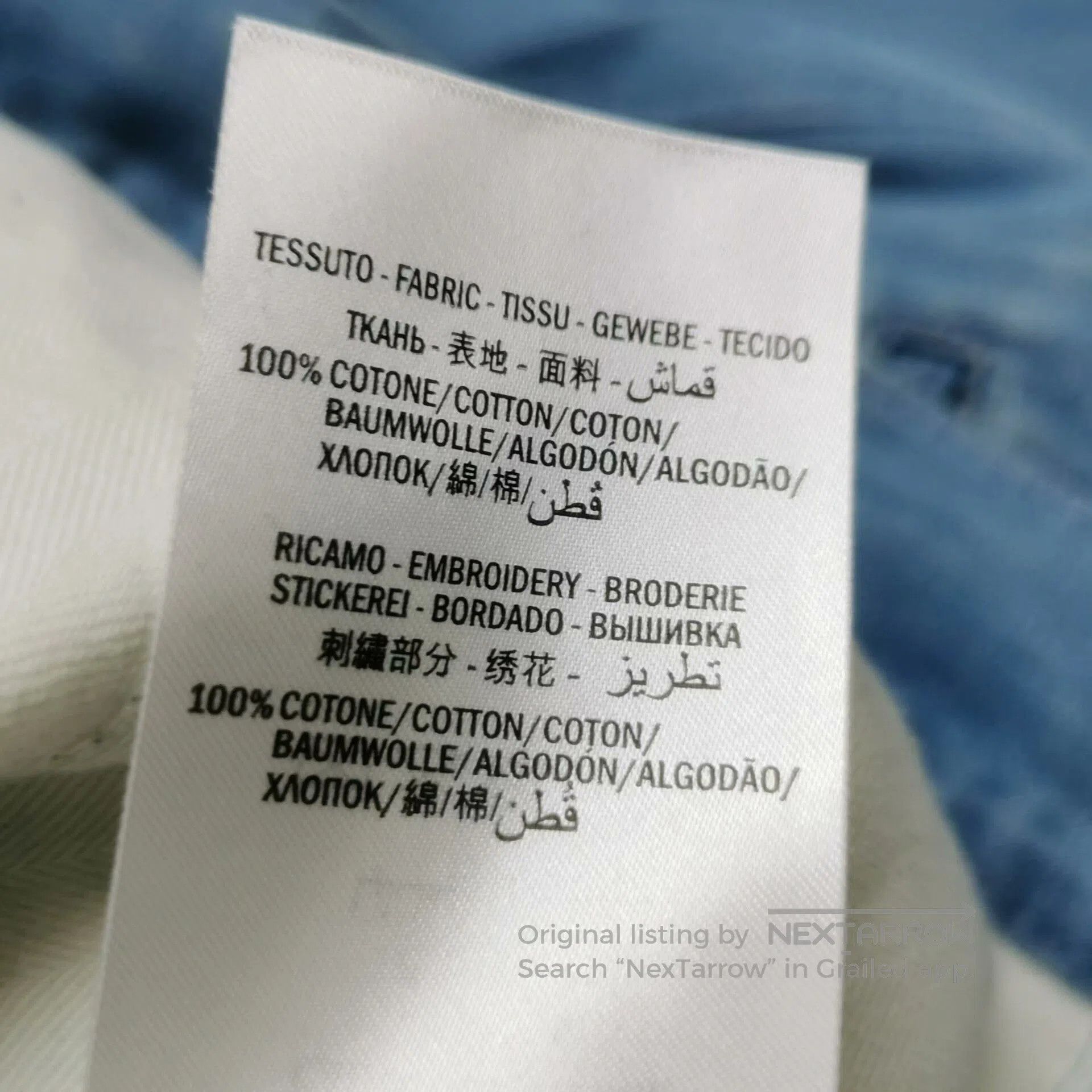 Gucci Gucci Cotton Logo Button Denim Pants. Size 26" / US 2 / IT 38 - 6 Thumbnail