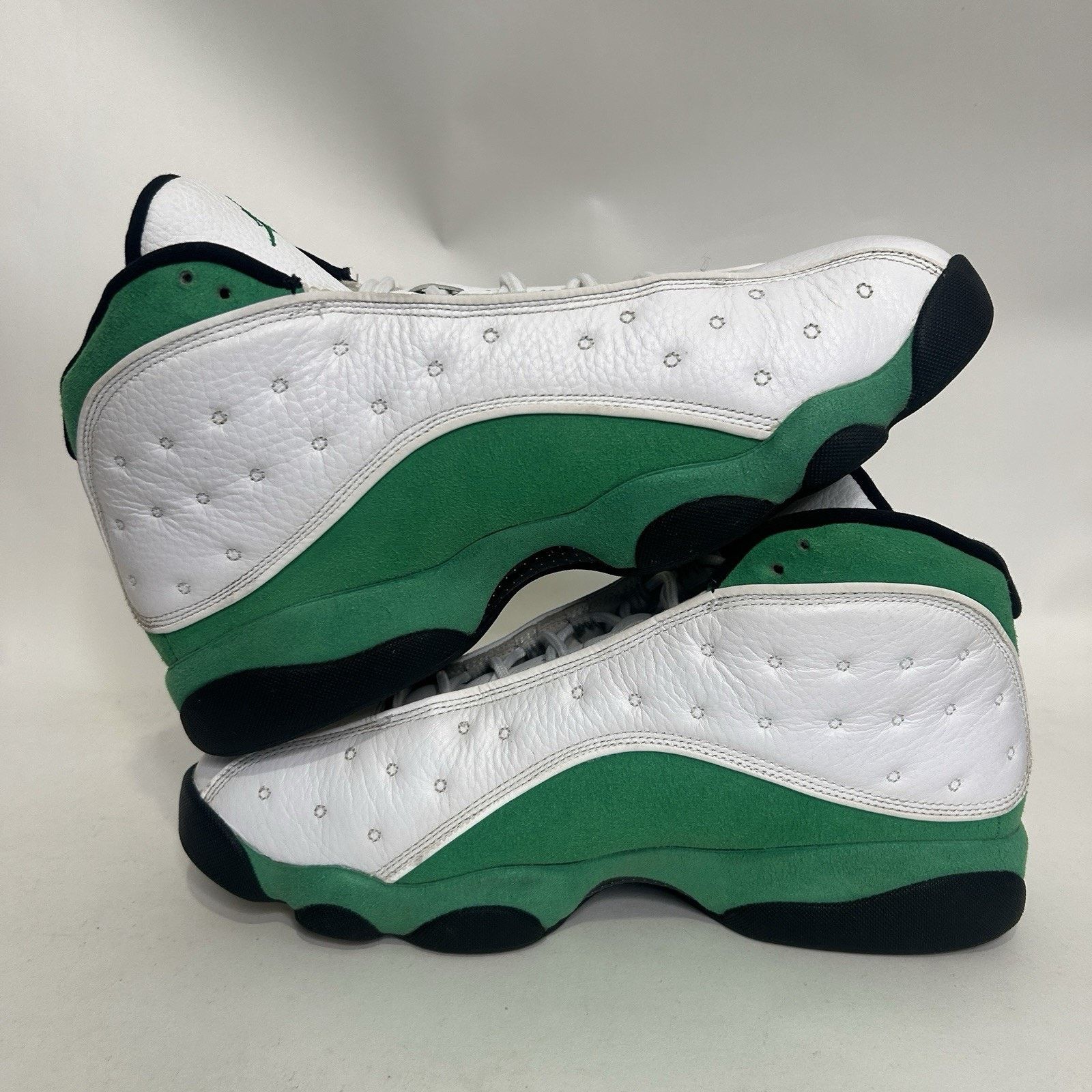 Jordan Brand Nike Air Jordan 13 Retro OG “Lucky Green White Black” Size US 12 / EU 45 - 3 Thumbnail