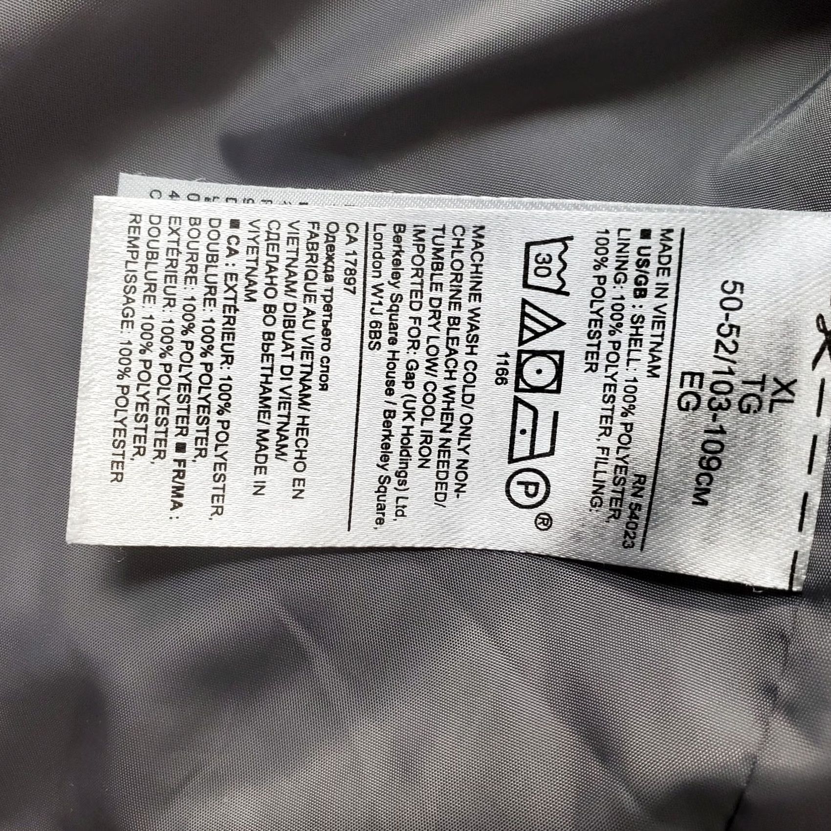 Banana Republic Banana Republic Puffer Vest Womens XL Gray Quilted Packable Down Slim Fit Zip Up Vest Size XL / US 12-14 / IT 48-50 - 6 Thumbnail