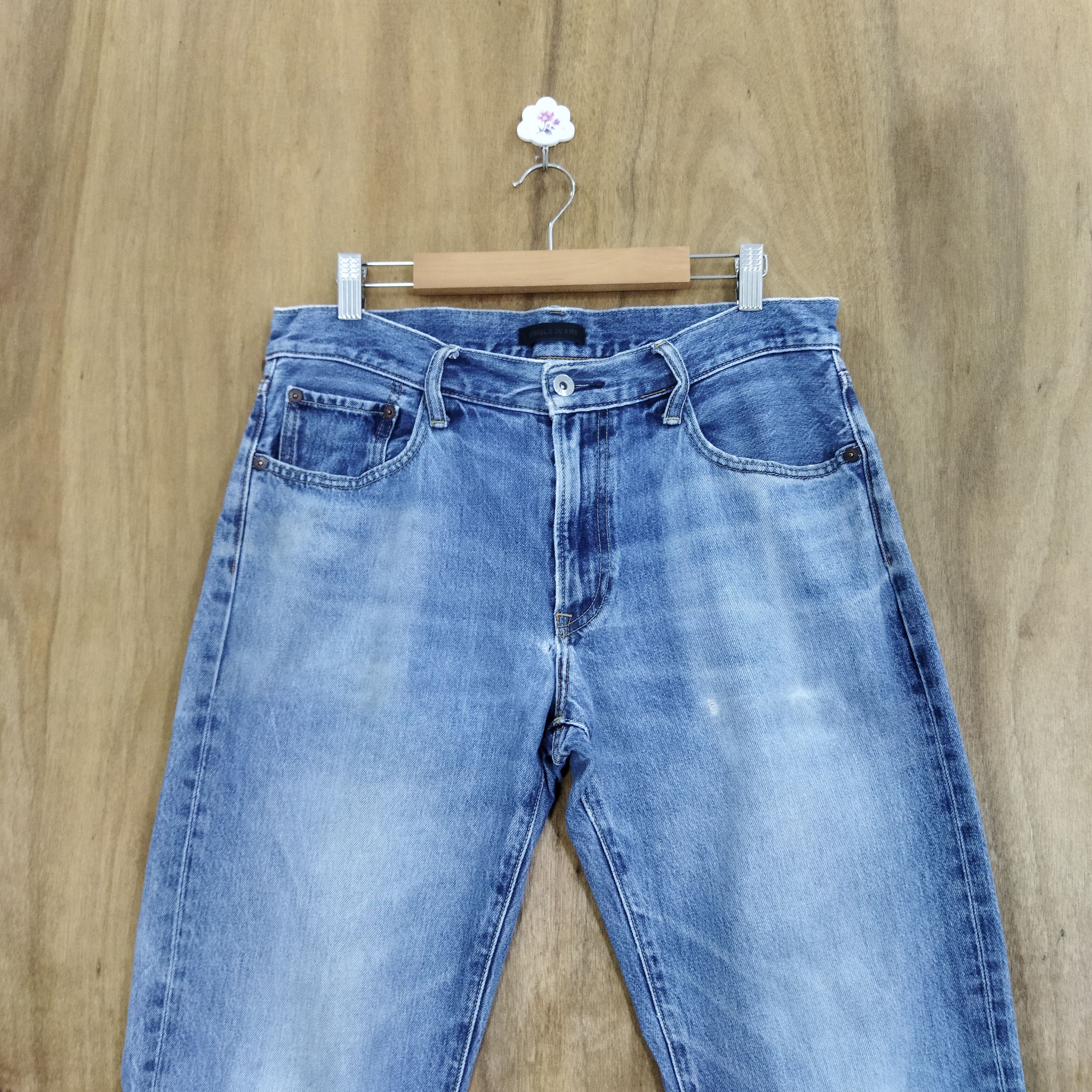 Japanese Brand VINTAGE JAPANESE DISTRESSED BLUE JEANS PANTS Size US 32 / EU 48 - 2 Thumbnail