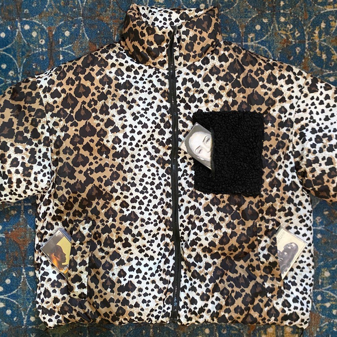 Japanese Brand Guilty Parties Reversible Puffer Jacket Leopard Size US L / EU 52-54 / 3 - 3 Thumbnail