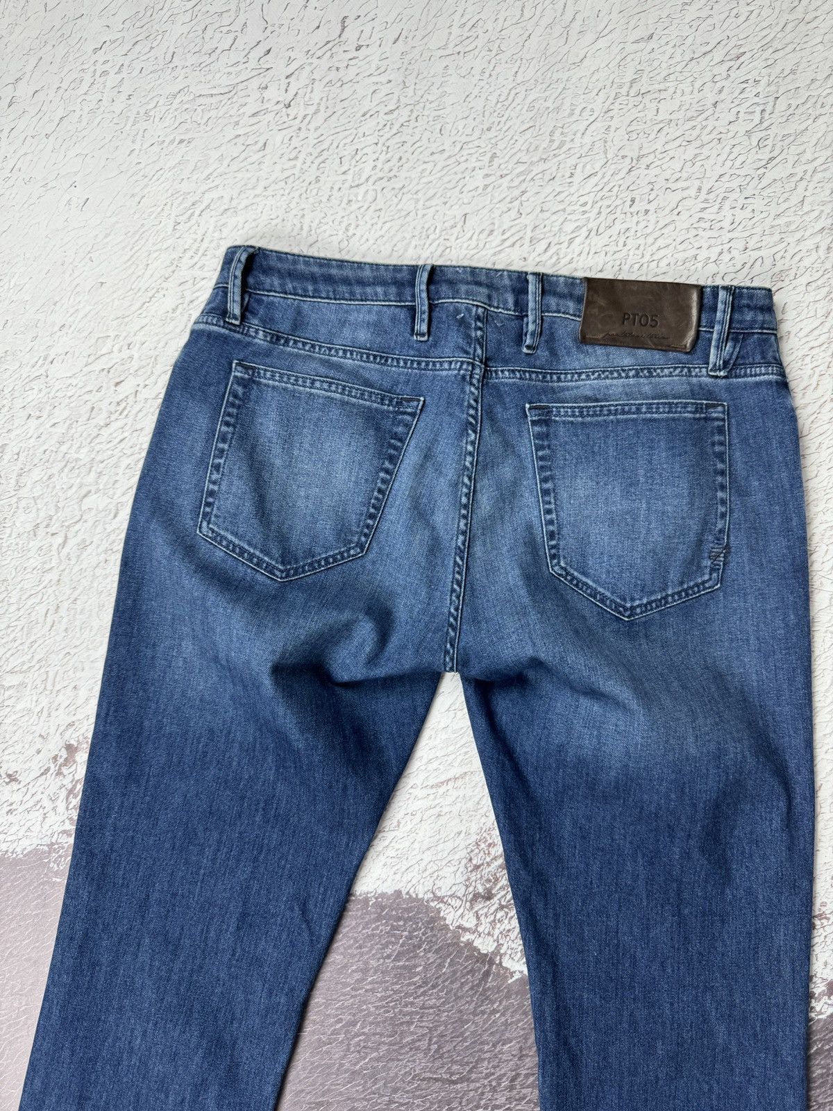 PT Torino PT05 Pantalone Torino soul slim fit blue cropped denim jeans Size US 32 / EU 48 - 16 Thumbnail