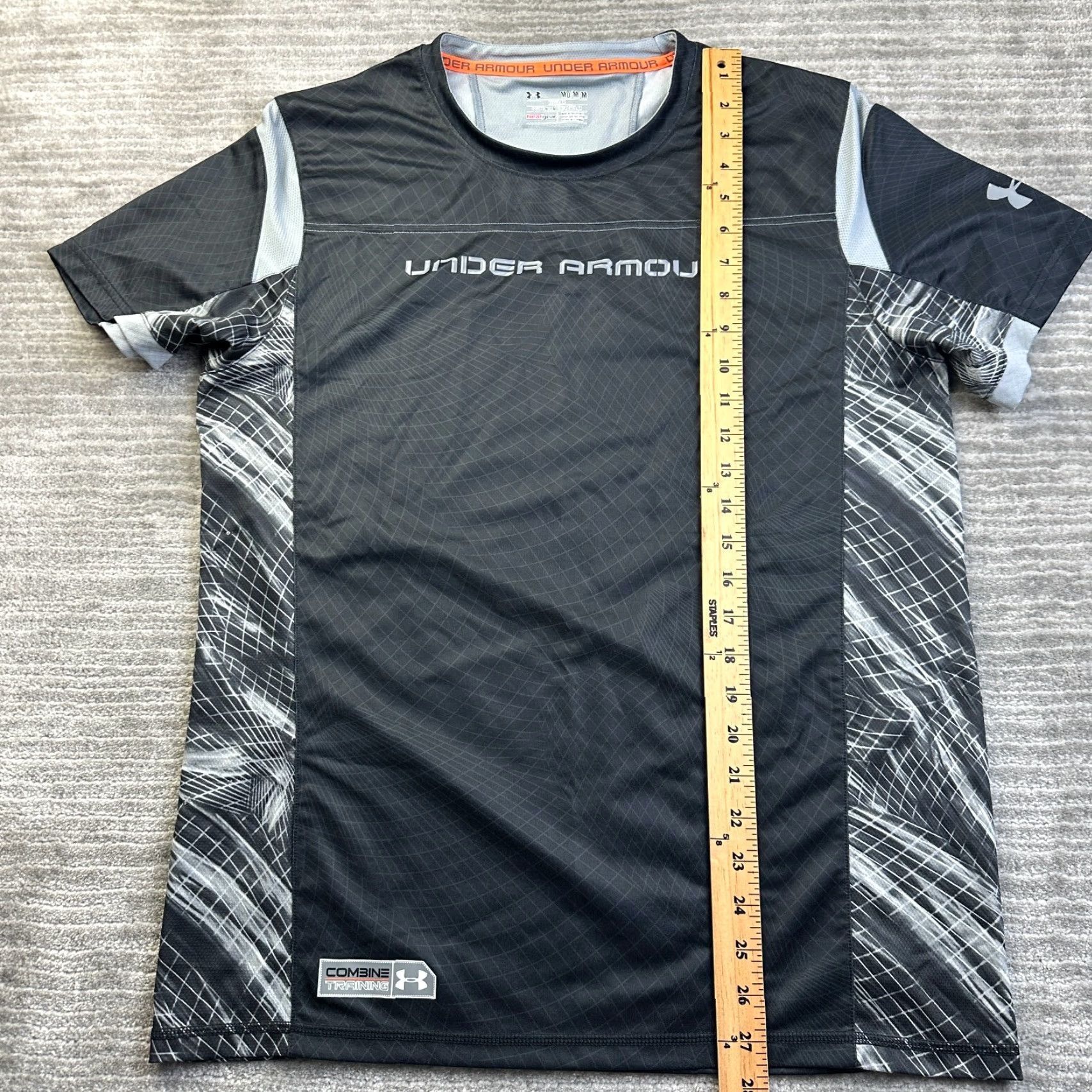 Under Armour Under Armour Shirt Mens Medium Black NFL Combine Football Heatgear Size US M / EU 48-50 / 2 - 7 Thumbnail