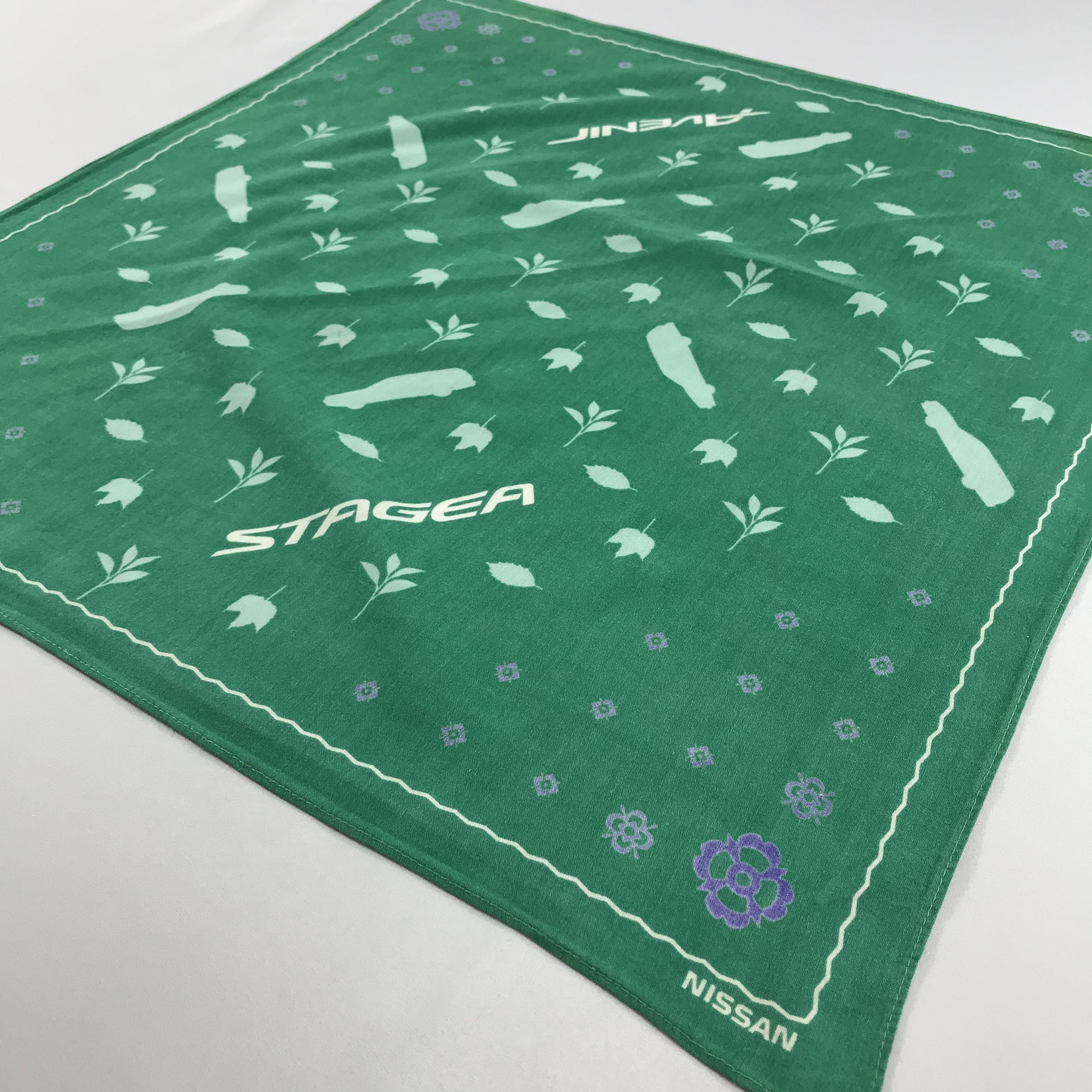 Japanese Brand × Vintage Nissan Bandana / Handkerchief / Neckerchief - S2488 Size ONE SIZE - 2 Thumbnail