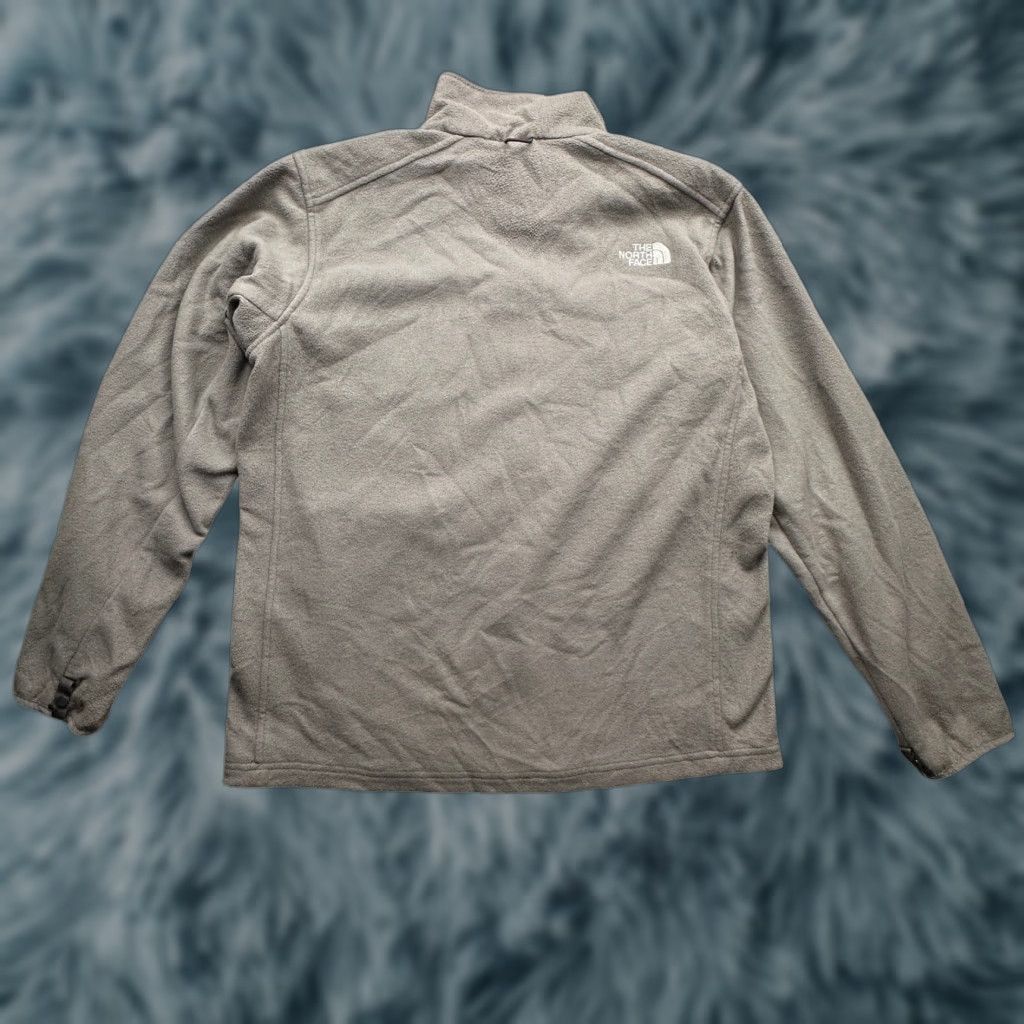 The North Face The North Face Fleece Full Zip Jacket Gray Mens L Long Sleeve Logo Zip Pocket Size US L / EU 52-54 / 3 - 1 Thumbnail