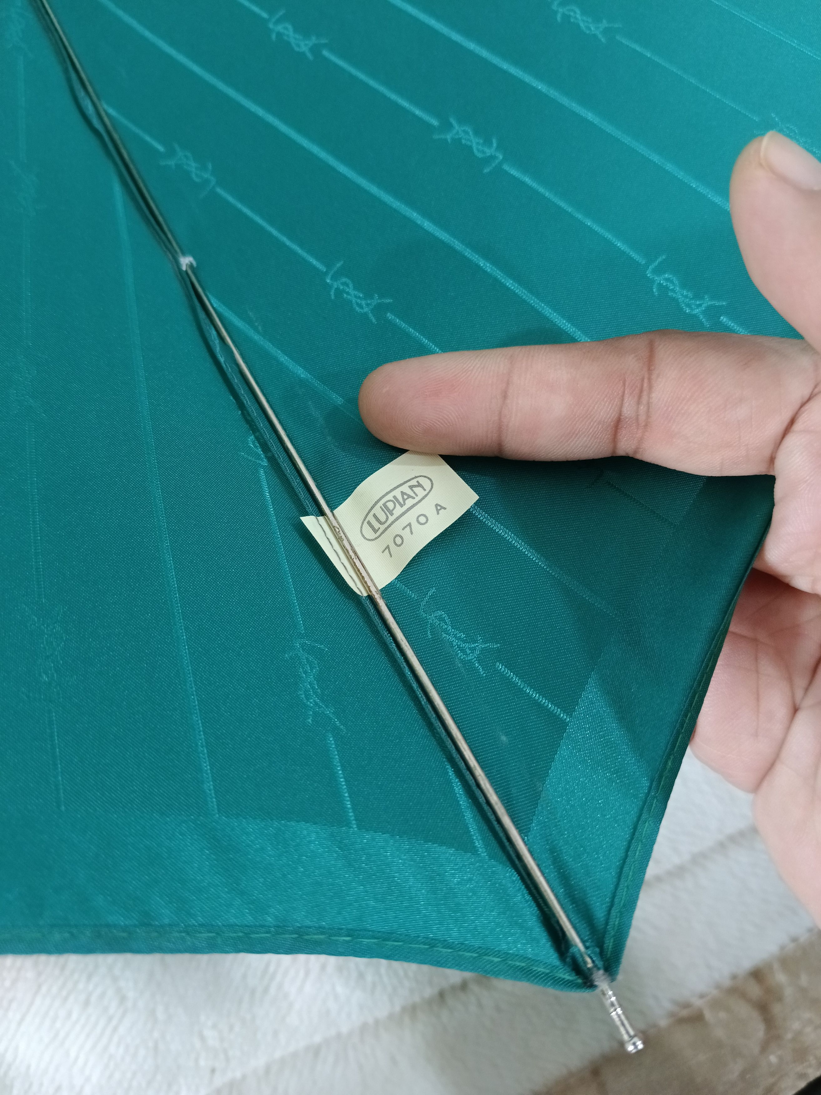 Yves Saint Laurent Yves Saint Lauren Monogram Folding Umbrella Size ONE SIZE - 6 Thumbnail