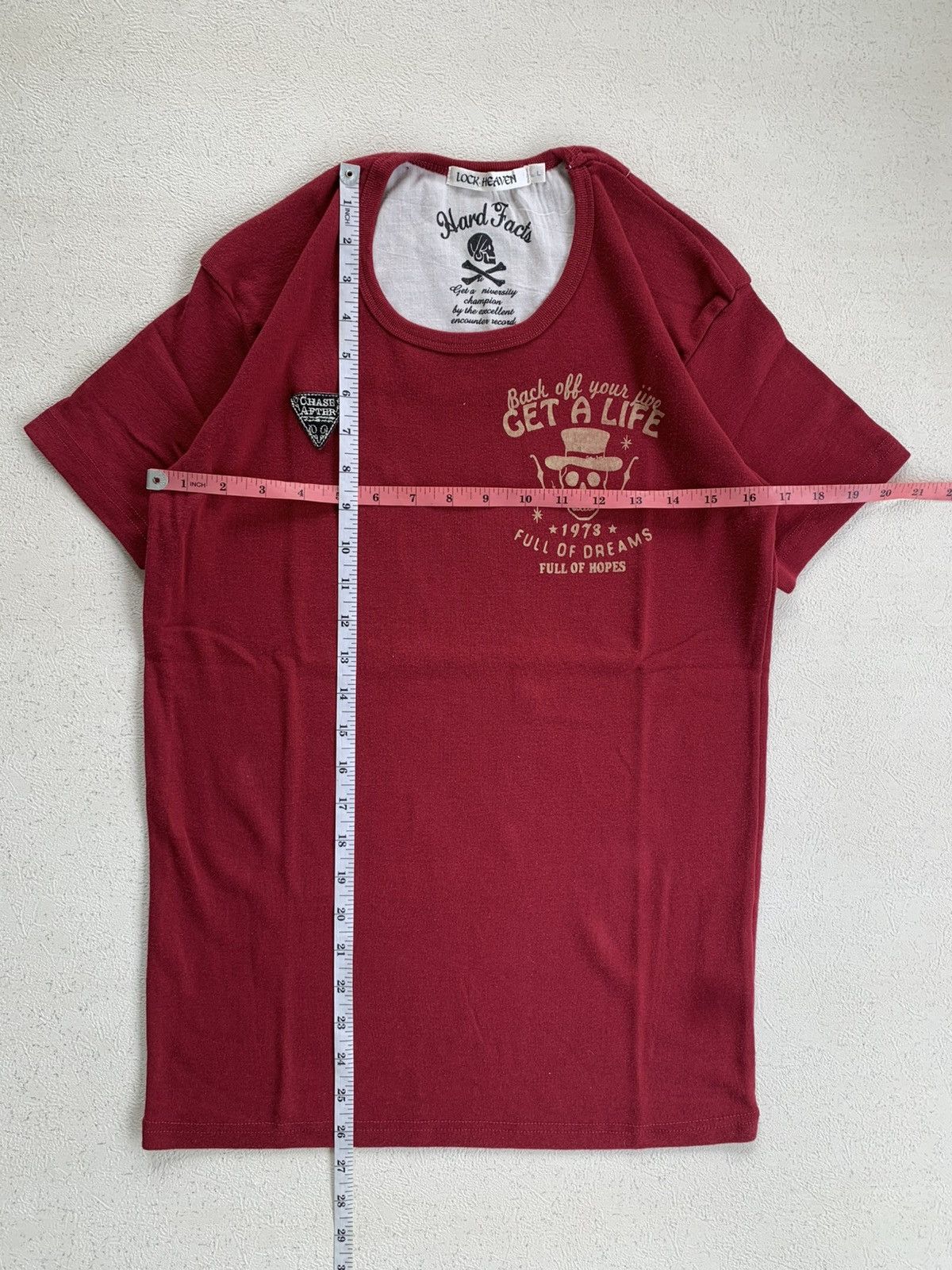 Ed Hardy Y2K Hard Facts Skull Punk Japanese Tee Ifsixwasnine style Size US M / EU 48-50 / 2 - 3 Thumbnail