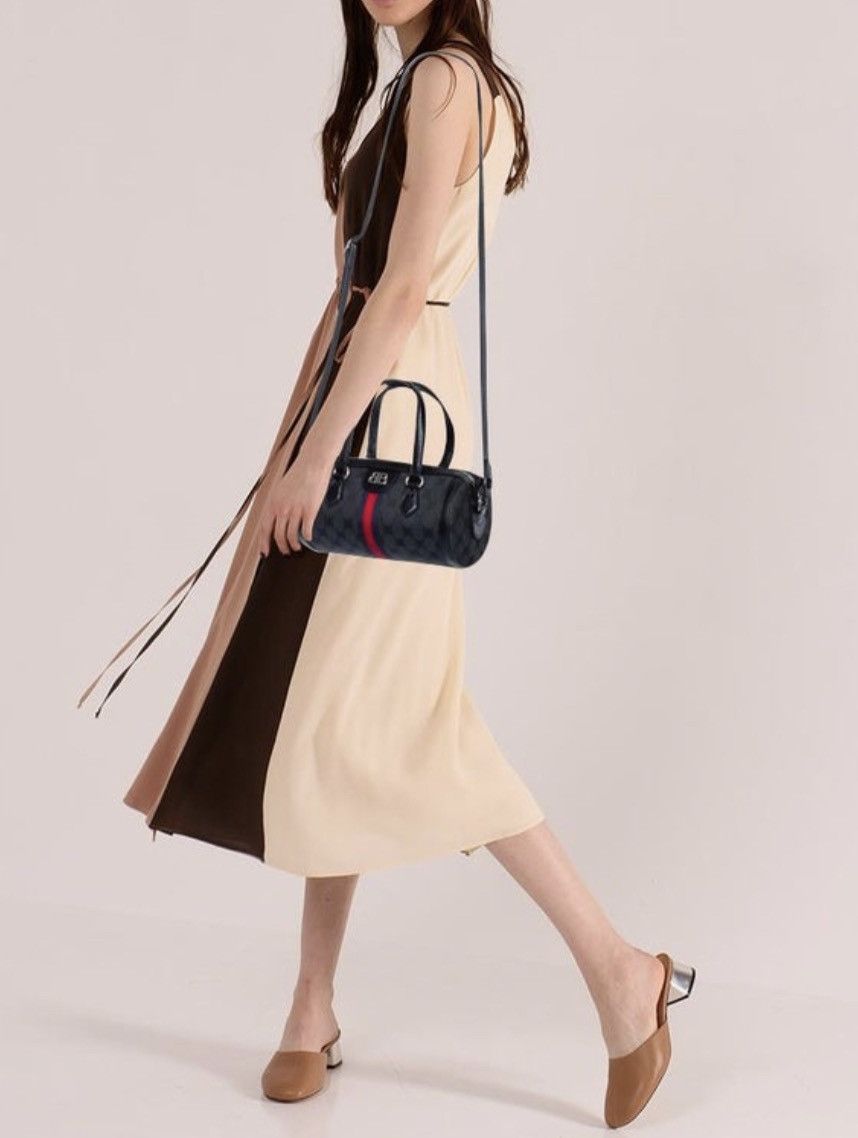Gucci Gucci x Balenciaga Black Monogram Jacquard Canvas Hacker bag Size ONE SIZE - 22 Thumbnail