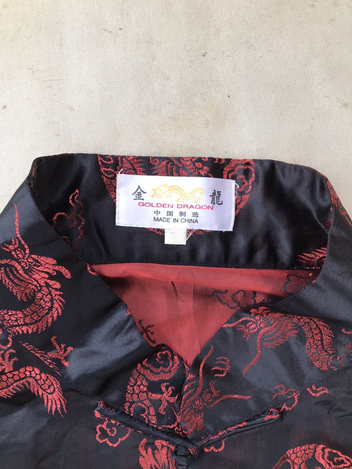Karakuri Tamashii Japanese Sukajan Dragon Shirt Size US L / EU 52-54 / 3 - 4 Thumbnail