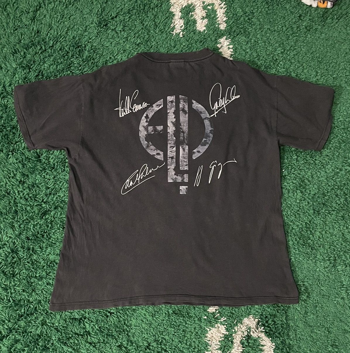 Vintage ELP x HR Giger 1998 Vintage Rock Band Brain Salad Surgery Size US XL / EU 56 / 4 - 7 Thumbnail