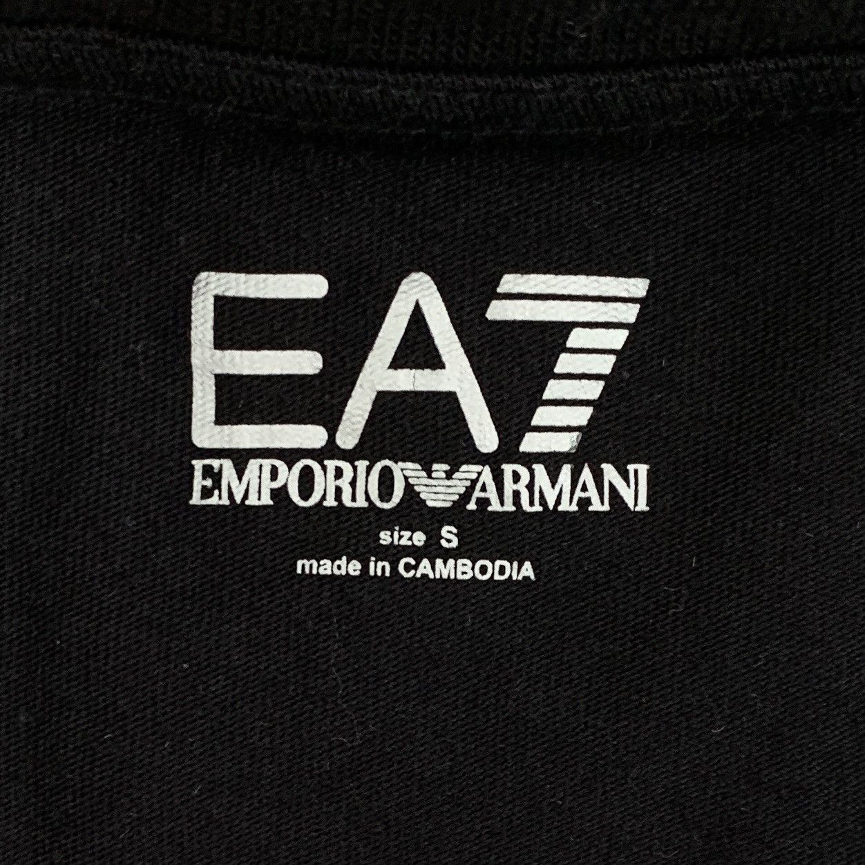 Armani Armani Black Logo Printed Long Sleeve Sweatshirt K26WX Size US S / EU 44-46 / 1 - 5 Thumbnail