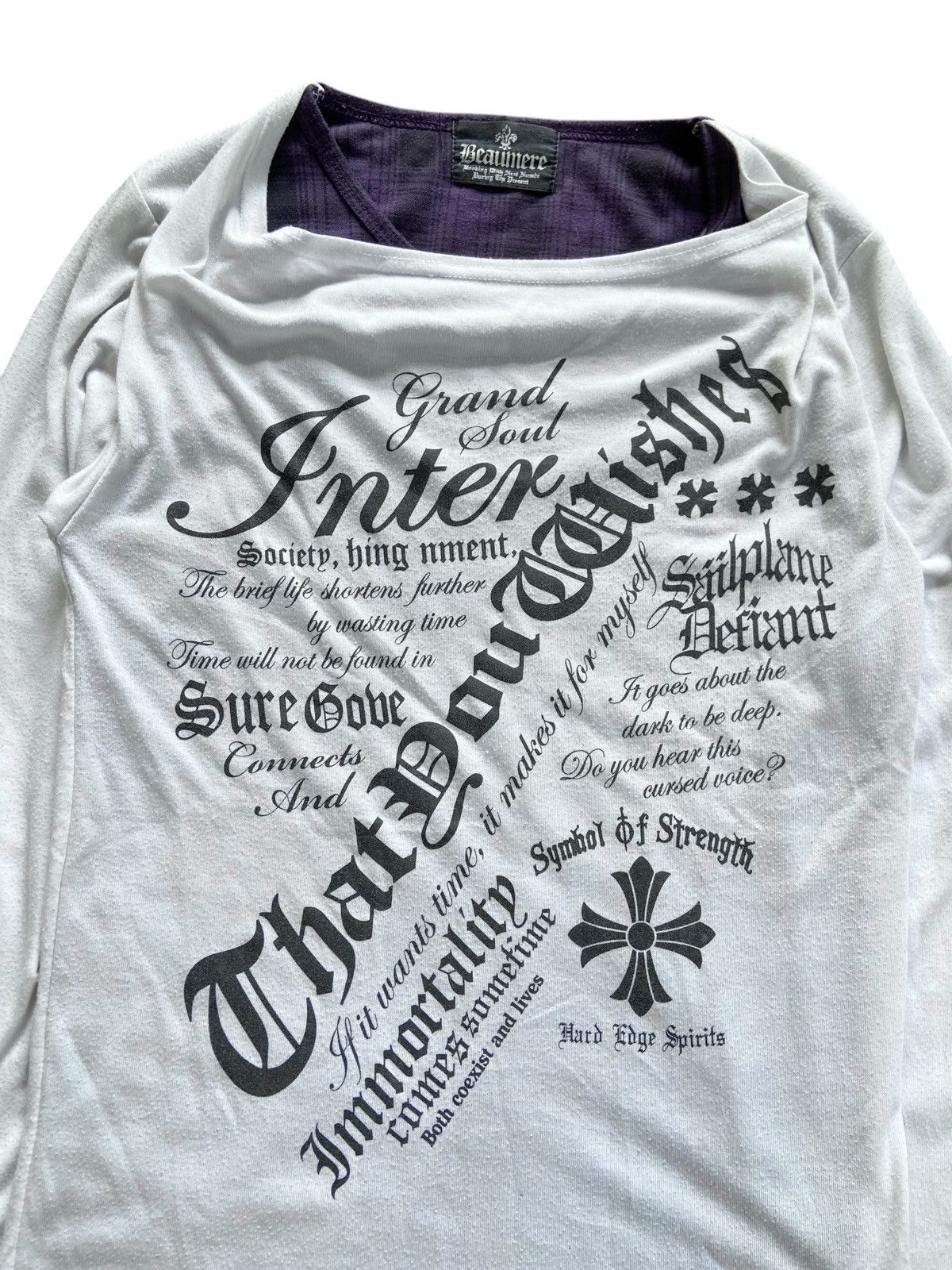 PPFM THAT BEAUMERE YOU WISHES DOUBLE LAYER LONG SLEEVE Size US M / EU 48-50 / 2 - 6 Thumbnail