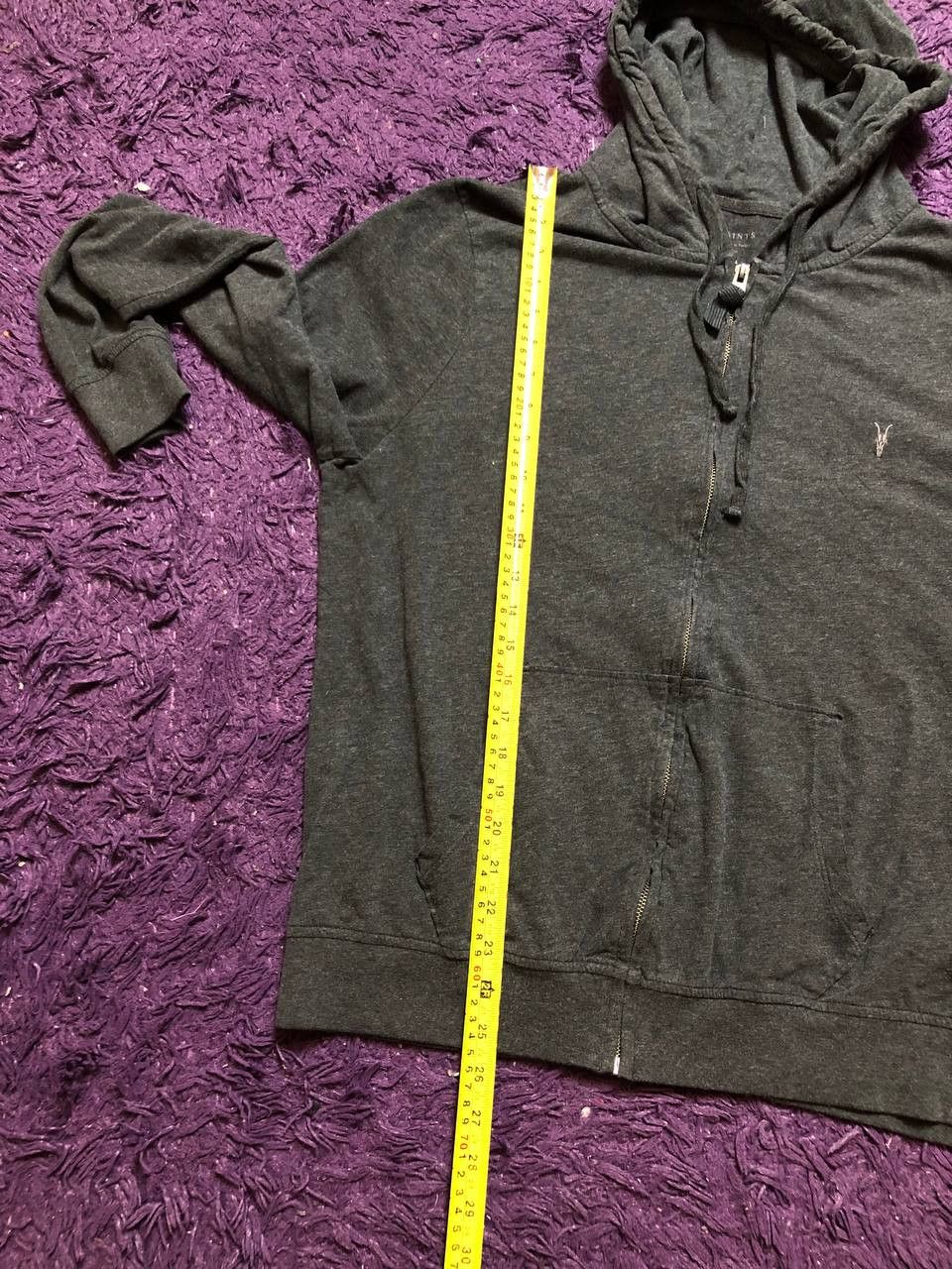 Allsaints Y2K Allsaints hoodie zip vintage streetwear size XL Size US XL / EU 56 / 4 - 16 Thumbnail