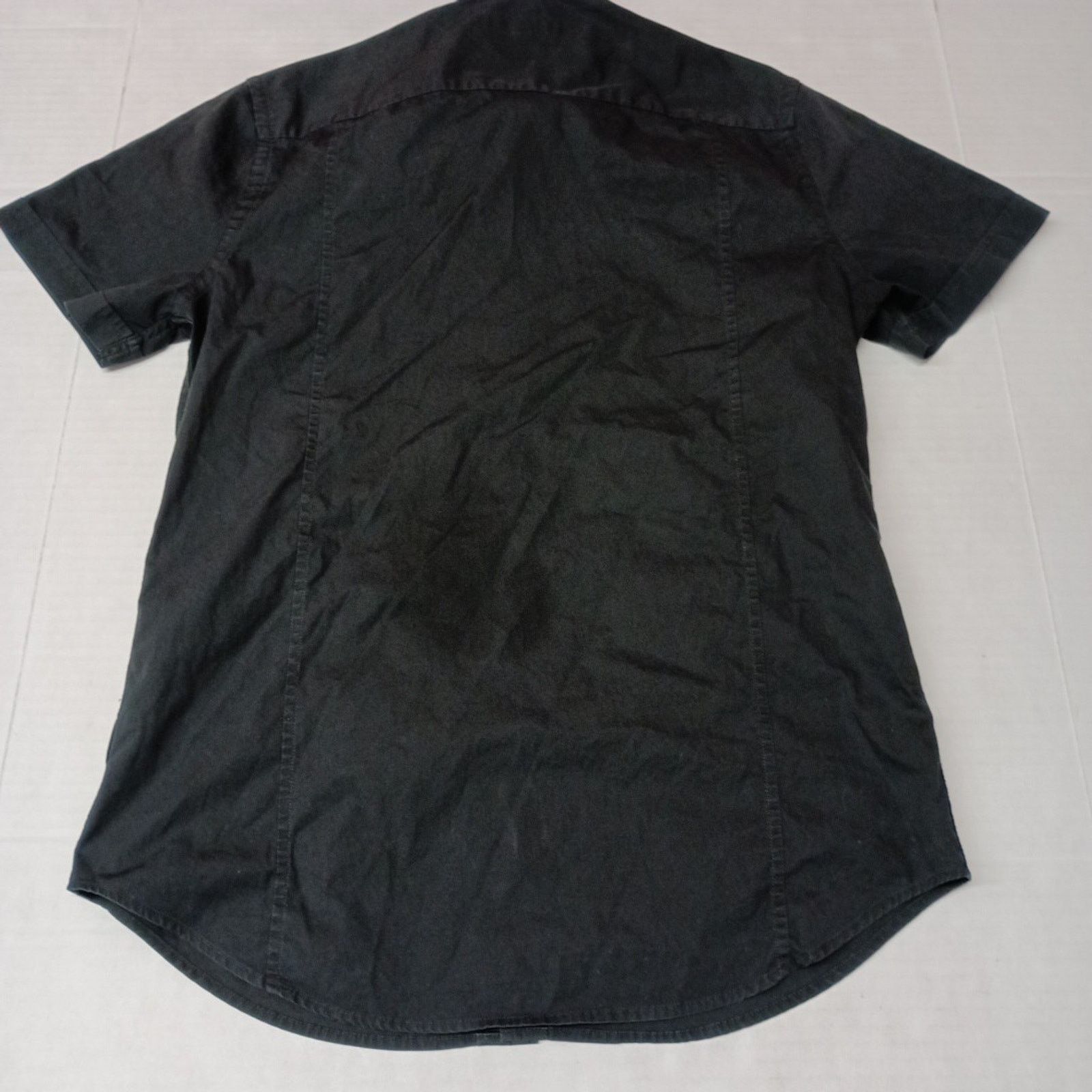 Express Express Shirt Men's S Small 14-14.5 Black Fitted Pockets Size US S / EU 44-46 / 1 - 7 Thumbnail