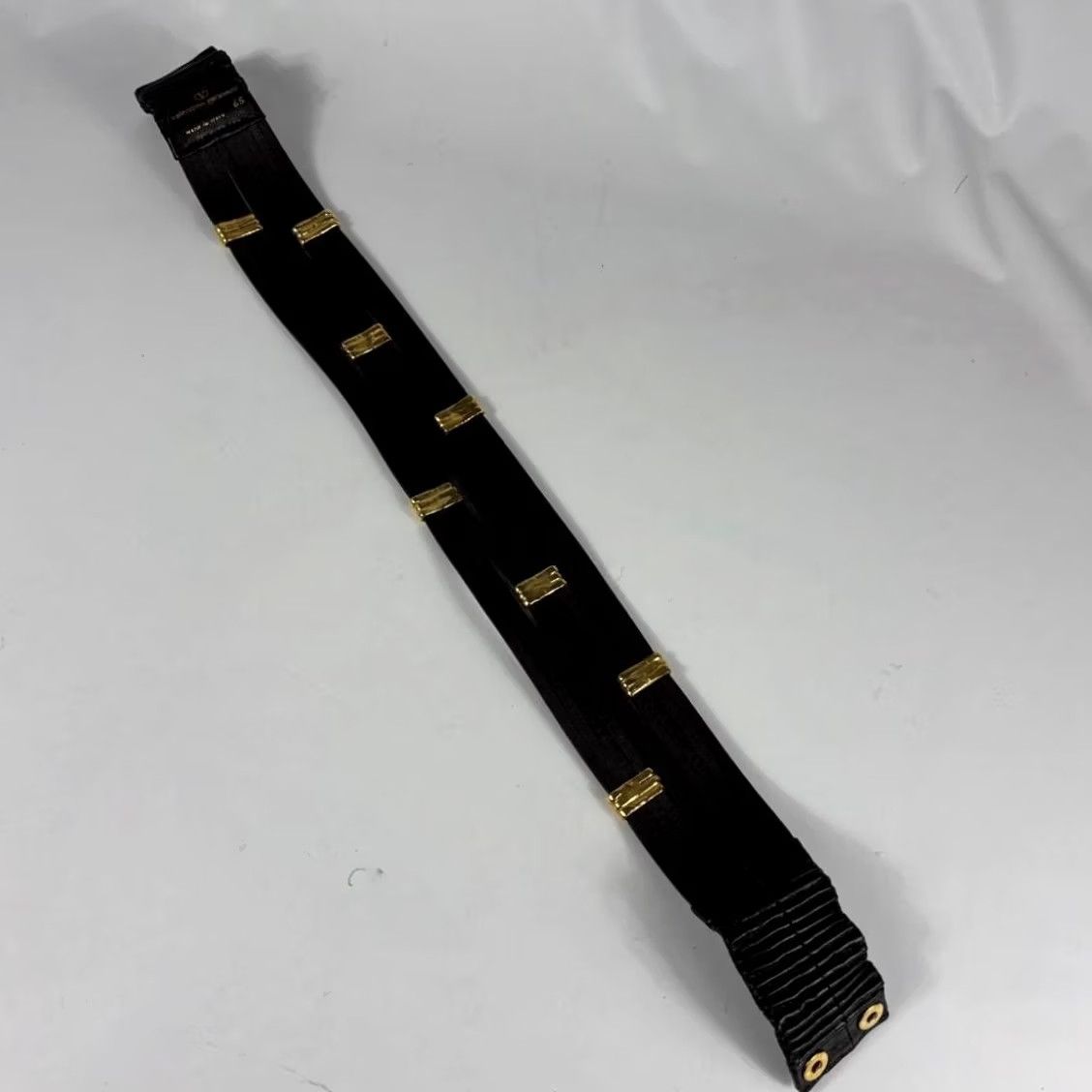 Valentino Valentino Women Belt Garavani Leather Gold Dark Brown Limited Edition VHTF Popul Size ONE SIZE - 2 Thumbnail