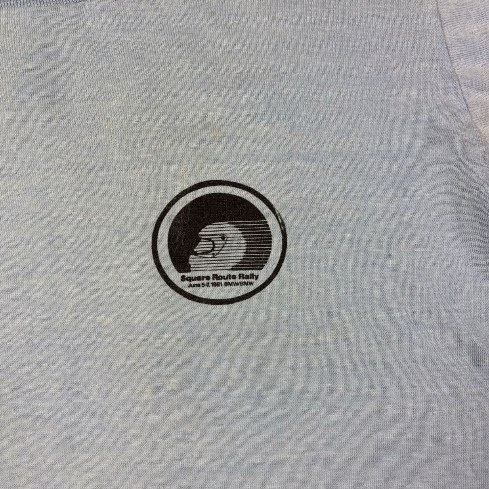 BMW VINTAGE BMW T-Shirt Men Short Sleeve Crew Neck Blue Small 80s 90s Cars Size US S / EU 44-46 / 1 - 5 Thumbnail