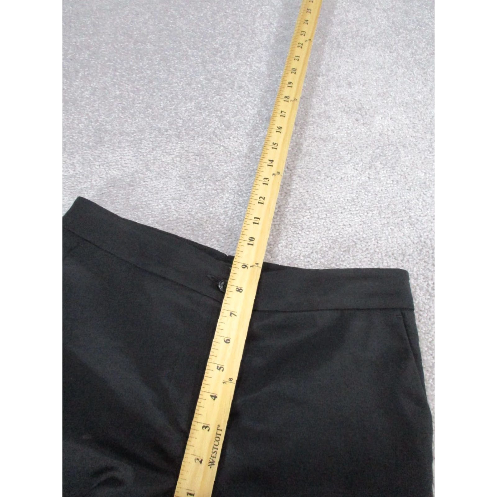 Etro VINTAGE ETRO Pants Womens Size 6 Black Dress Trousers Tapered Style Size 28" / US 6 / IT 42 - 7 Thumbnail