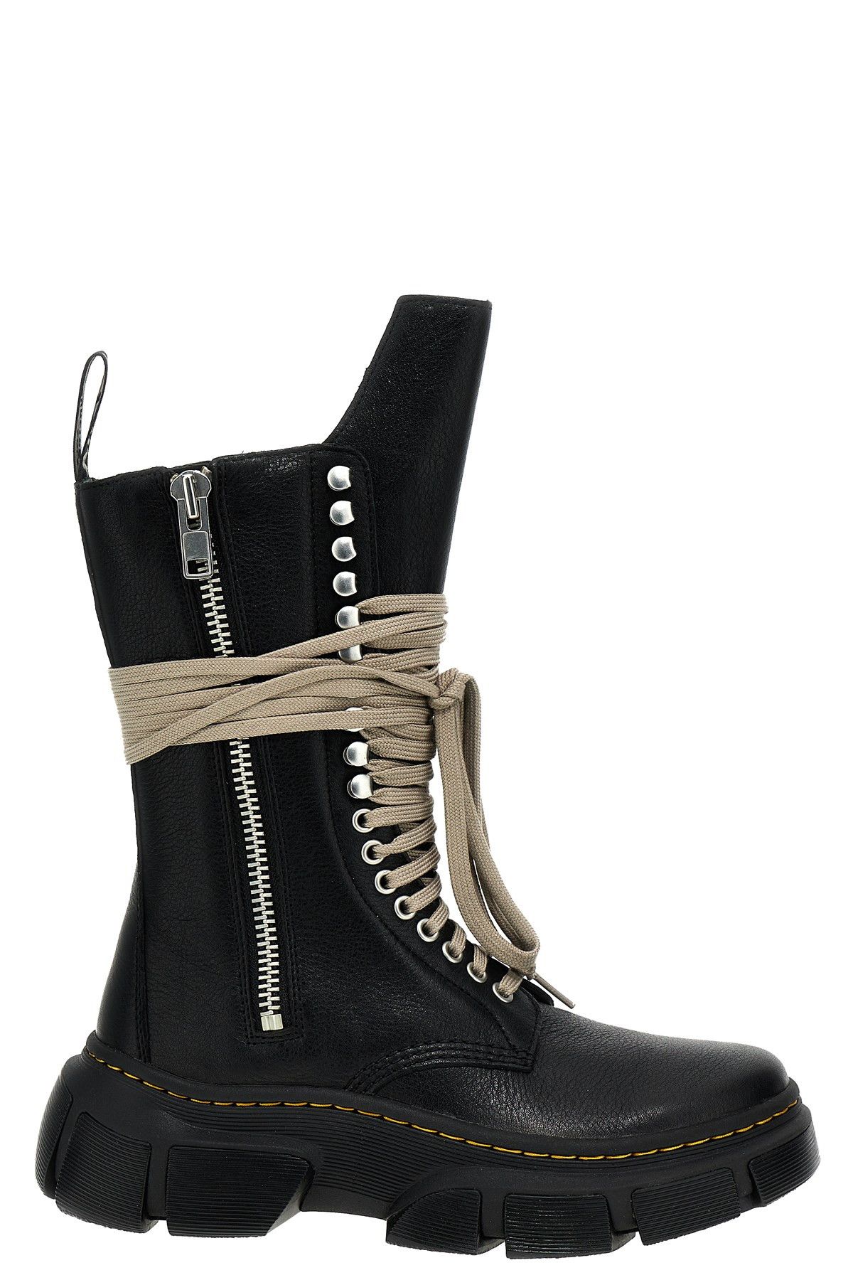 image of Rick Owens X Dr.martens Boots in Black, Women's (Size 4)
