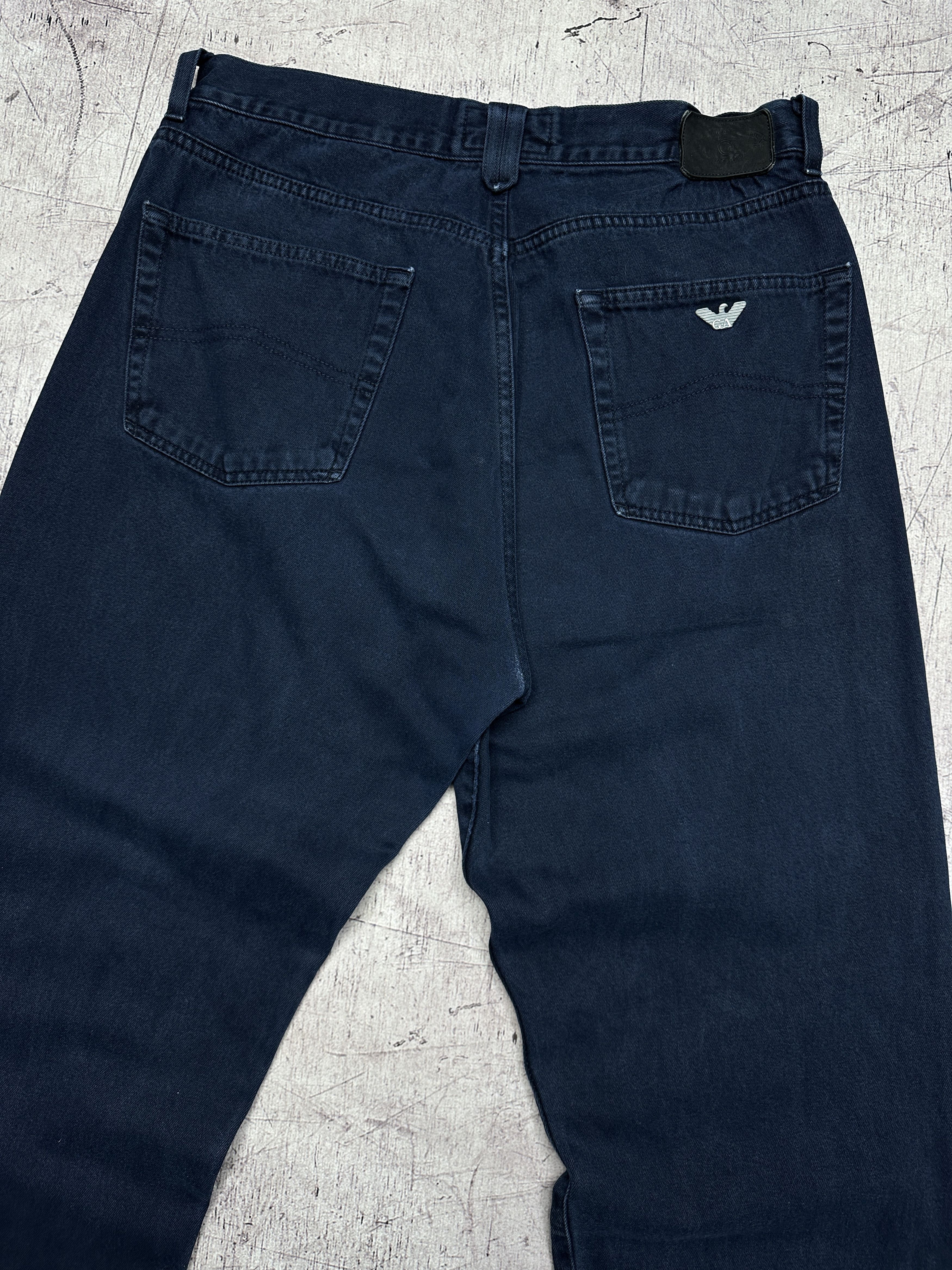 Armani Armani Jeans 90s Vintage Mens Denim Pants Jeans Size US 32 / EU 48 - 2 Thumbnail