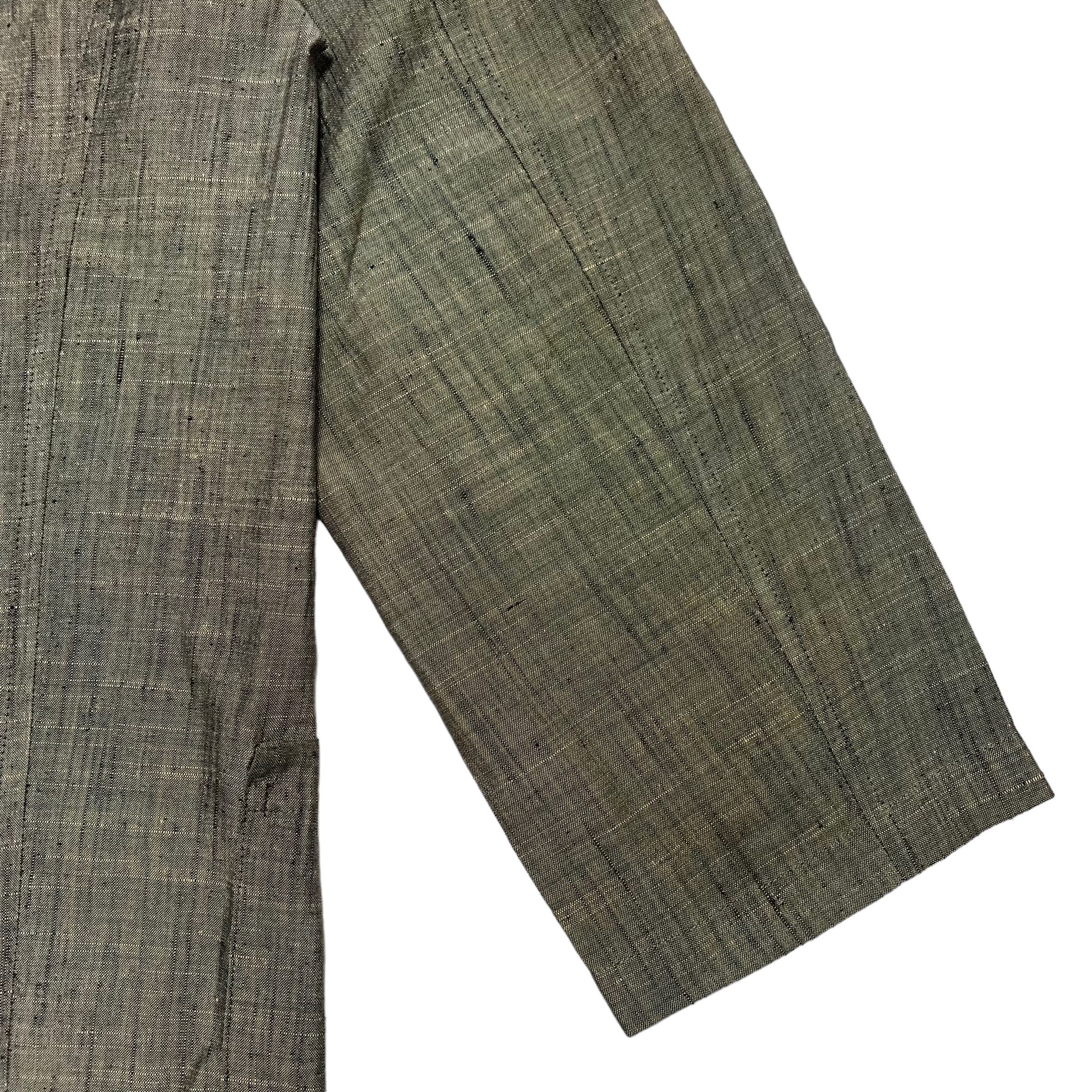 Yohji Yamamoto Vintage 80s Yohji Yamamoto SIgnature Silk Coat Blazer Size M / US 6-8 / IT 42-44 - 9 Thumbnail