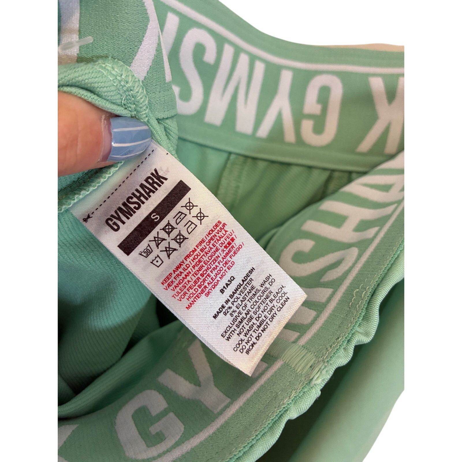 Gymshark Gymshark Recess Joggers S Mint Green Relaxed Kidcore Workout Size 28" / US 6 / IT 42 - 6 Thumbnail