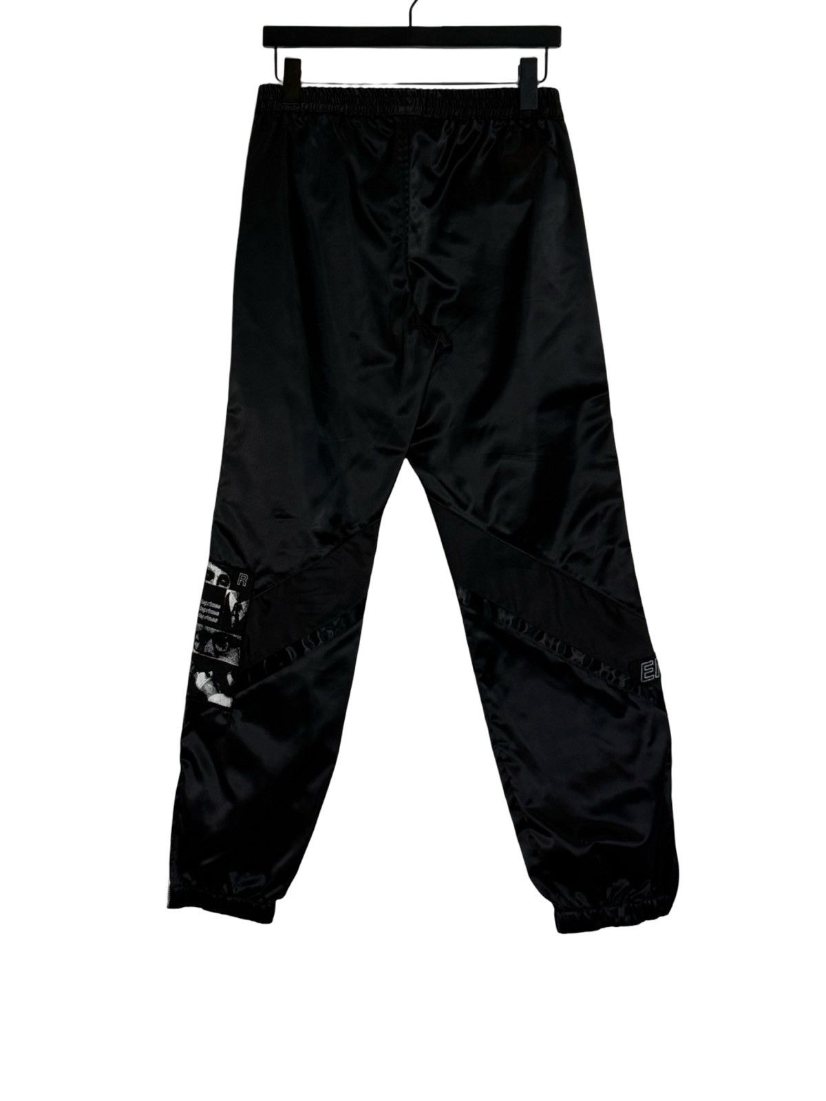 Enfants Riches Deprimes ERD Black Patch Nylon Track Pants Size US 30 / EU 46 - 2 Thumbnail