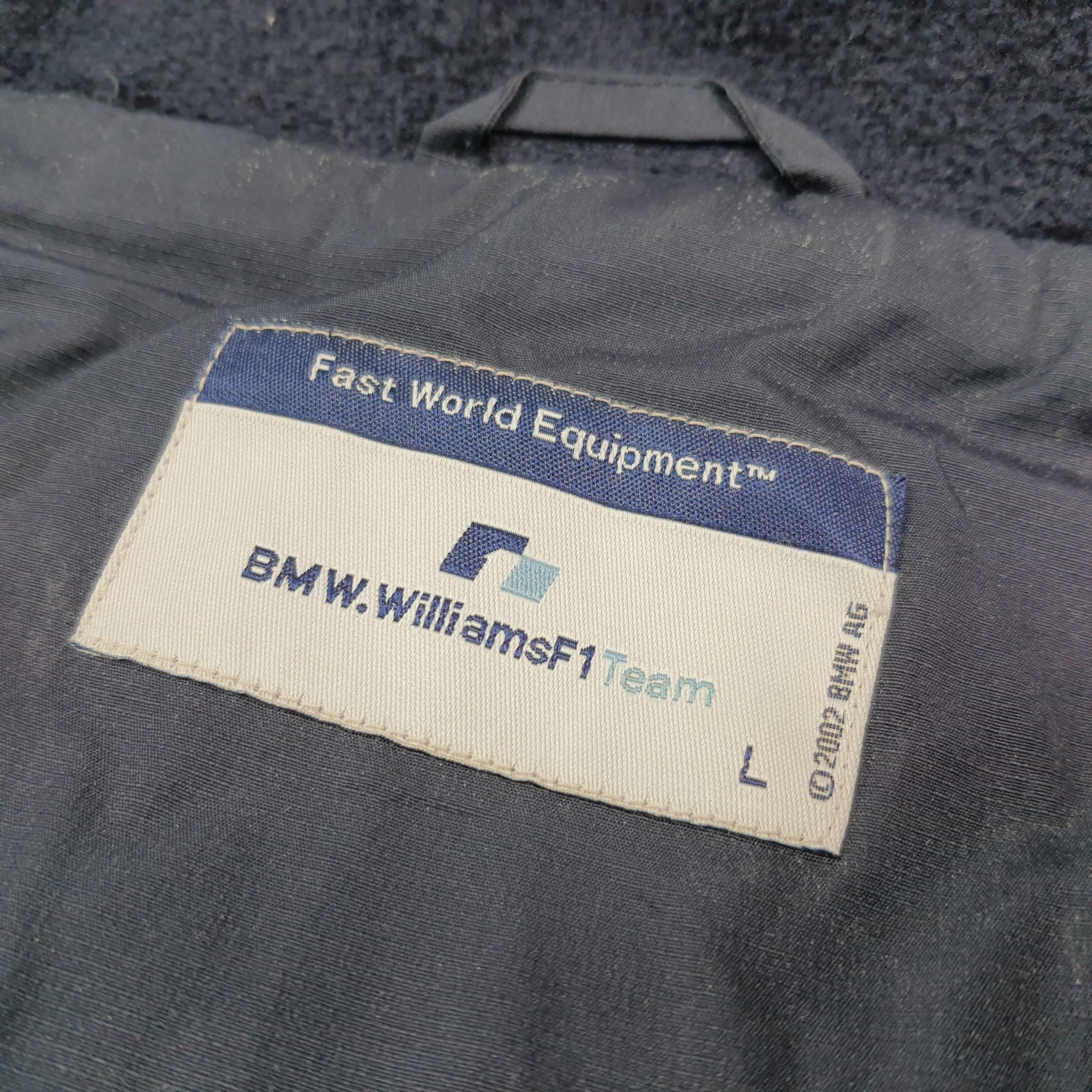 BMW Vintage 2002 BMW Williams F1 Team Racing Jacket C290N16 Size US XL / EU 56 / 4 - 6 Thumbnail