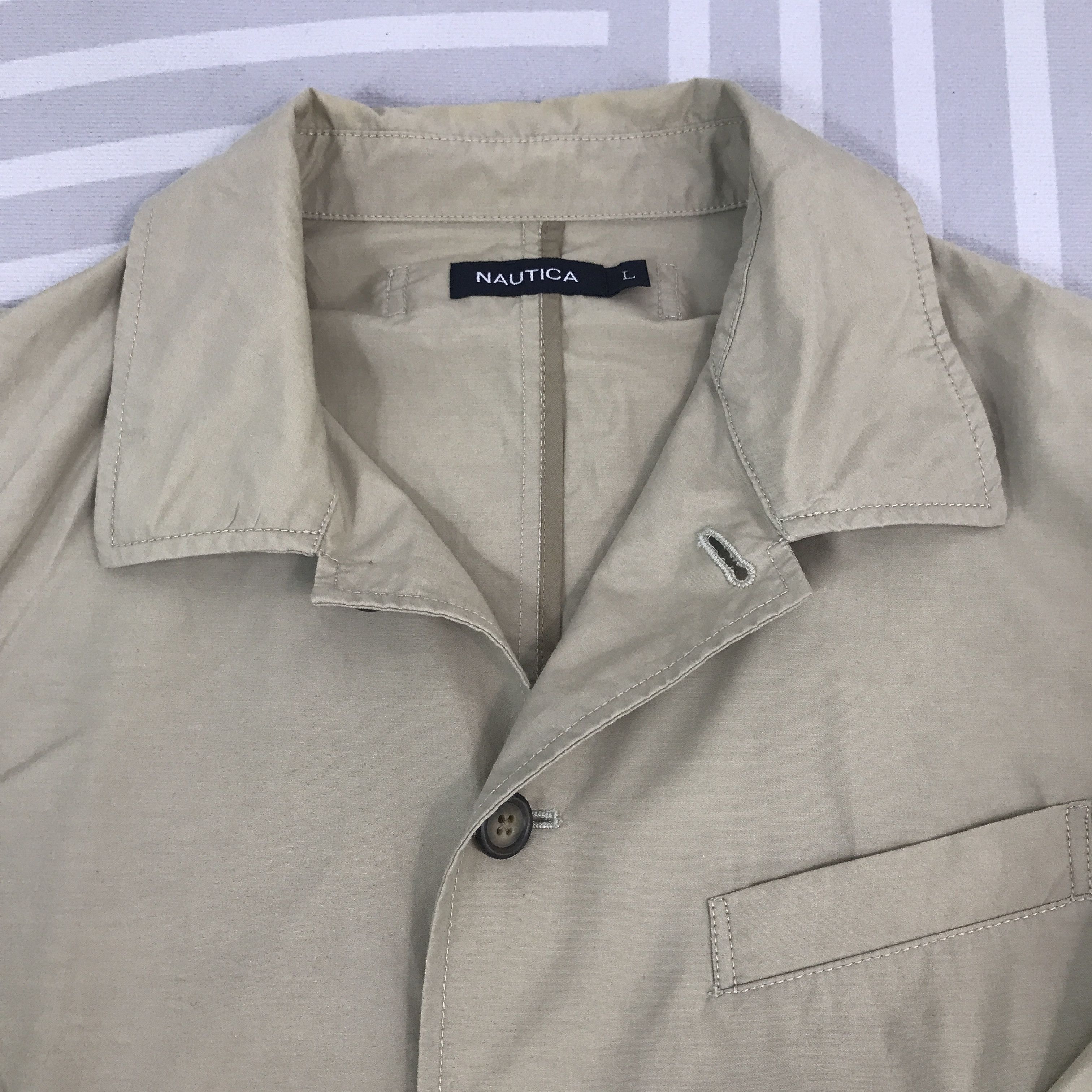 Nautica × Vintage Vintage Nautica Button Jacket Size US L / EU 52-54 / 3 - 8 Thumbnail