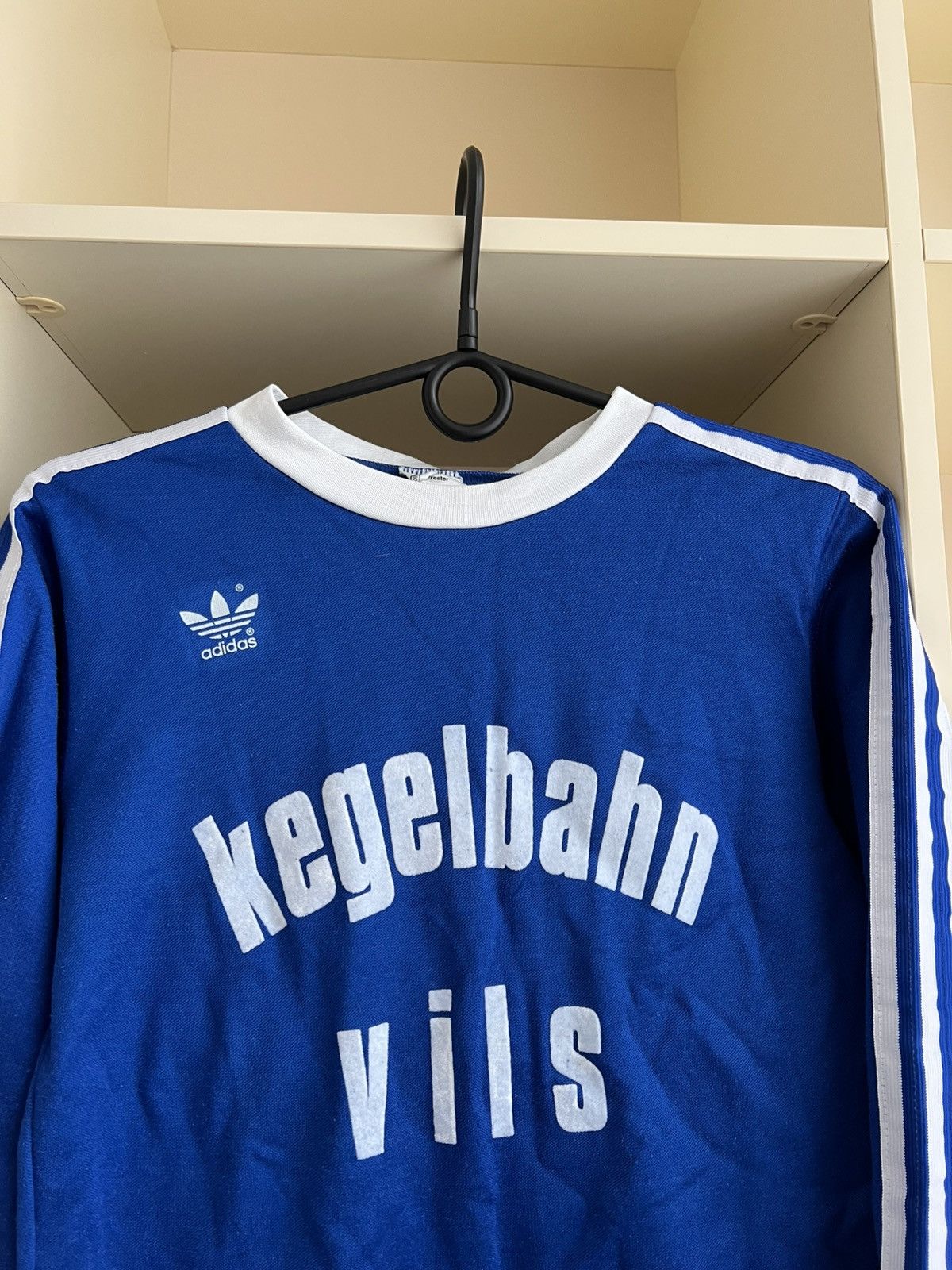 Adidas Vintage 80s Adidas Erima Long Sleeve Mede in West Germany Size US S / EU 44-46 / 1 - 3 Thumbnail