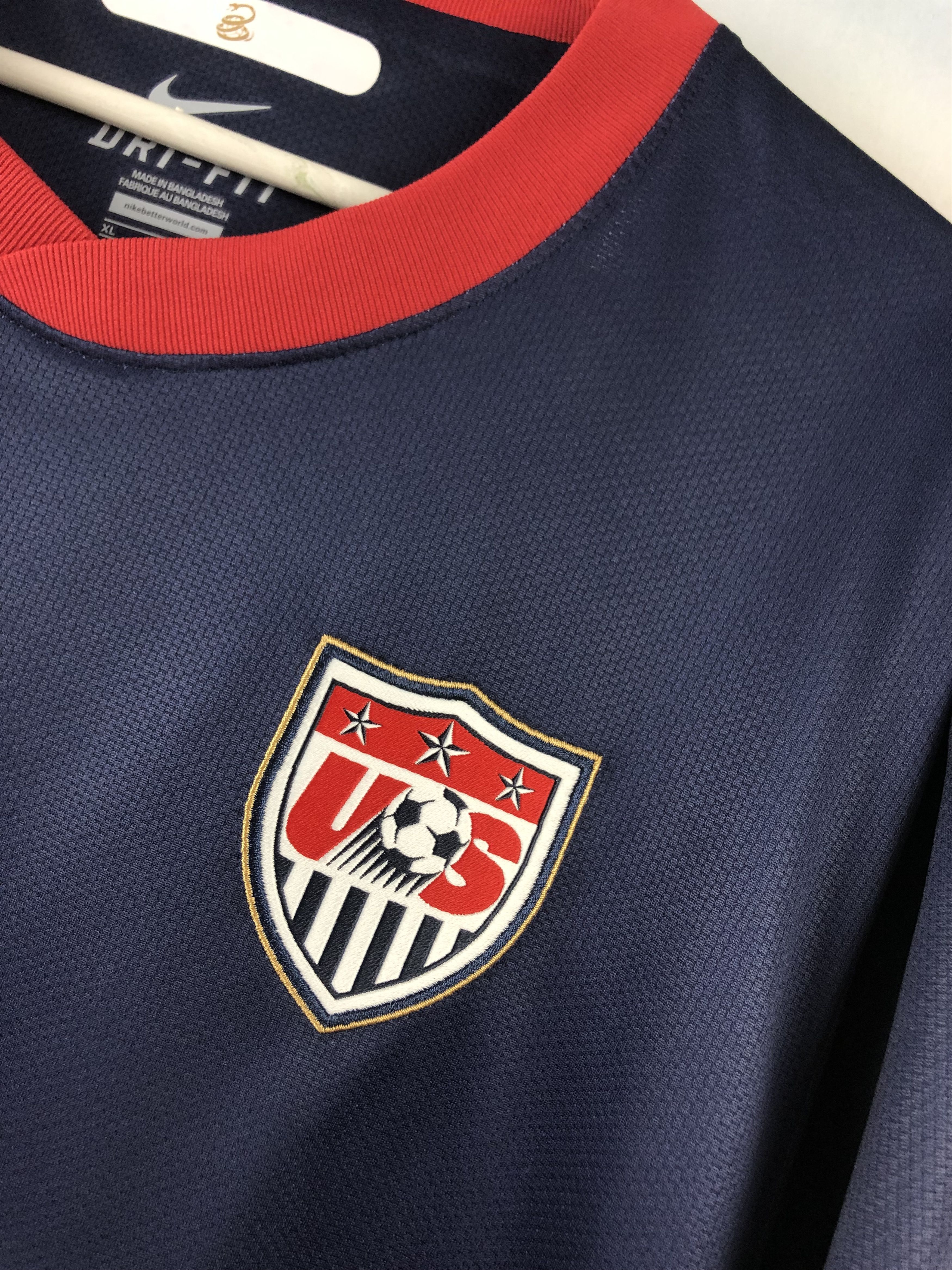 USA Away football shirt 2010 Soccer Nike Jersey Rare Trikot