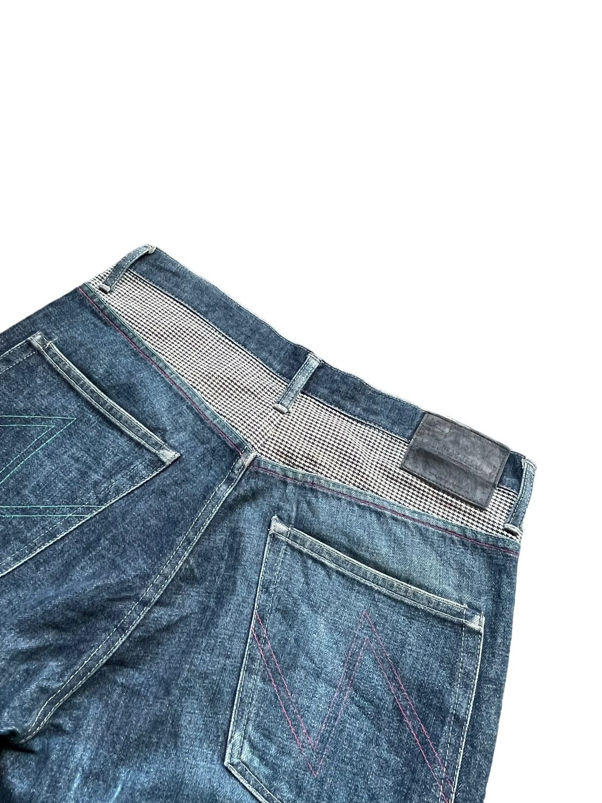 Japanese Brand Japanese Double Steal Denim Size US 35 - 10 Thumbnail