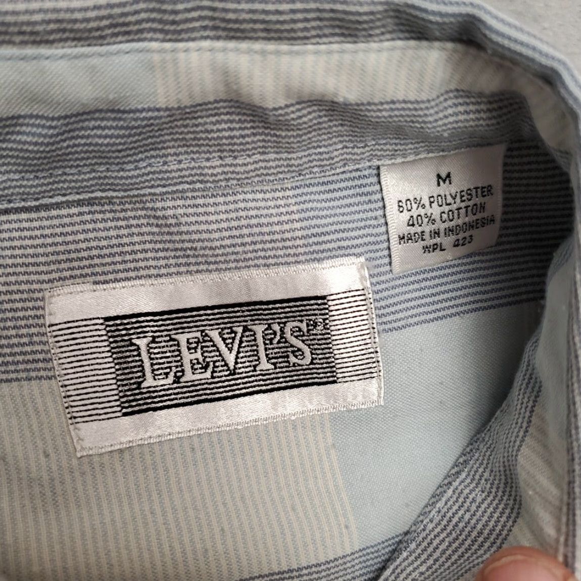 Levi's VINTAGE Levis Shirt Mens M Blue Plaid BIG E Silver Label Short Sleeve Retro Shirt Mens M Blue Plaid BIG E Silver Label Short Sleeve Retro Size US M / EU 48-50 / 2 - 7 Thumbnail