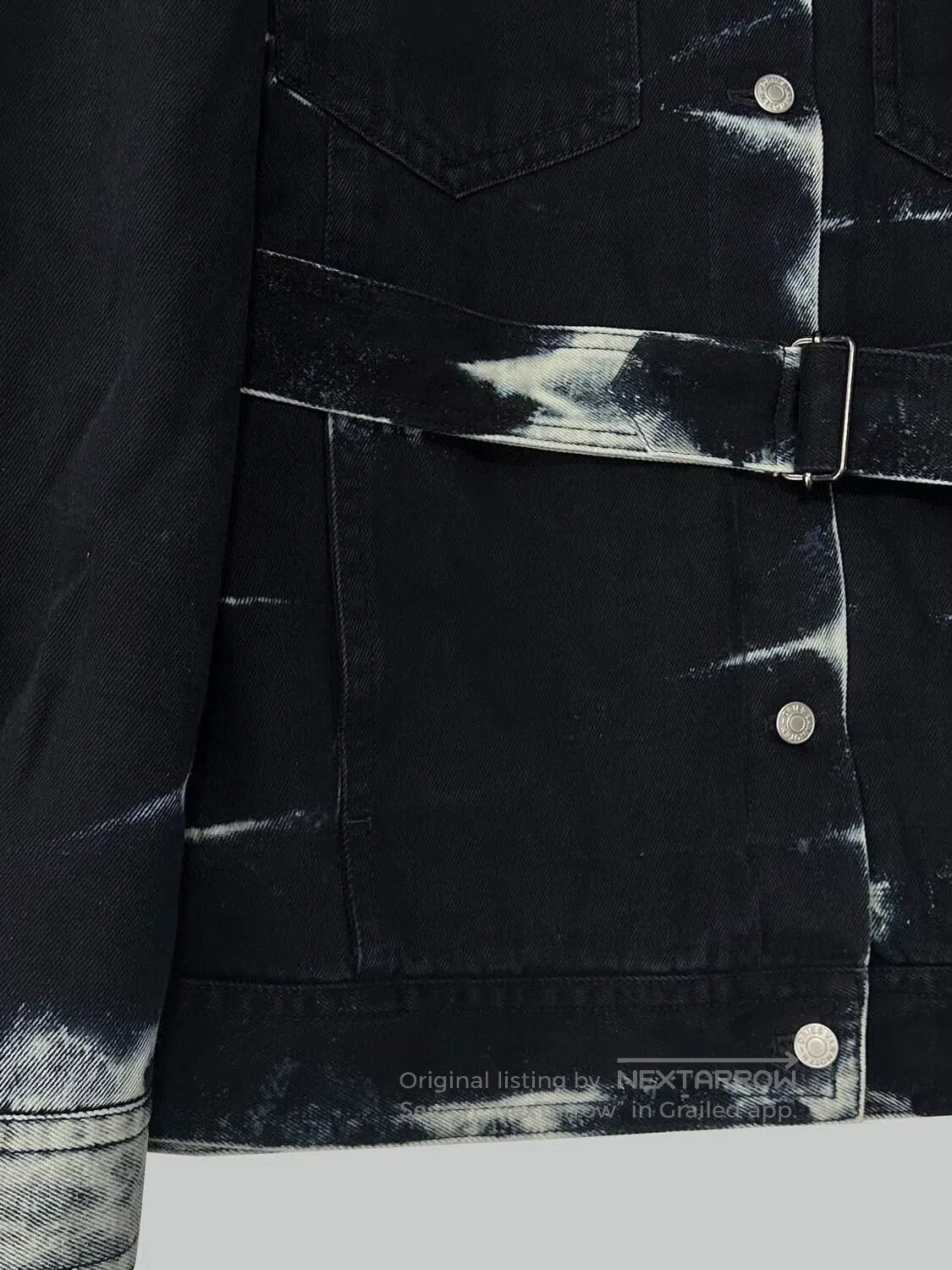 Dries Van Noten Dries Van Noten Black Denim Jacket. Size US M / EU 48-50 / 2 - 3 Thumbnail