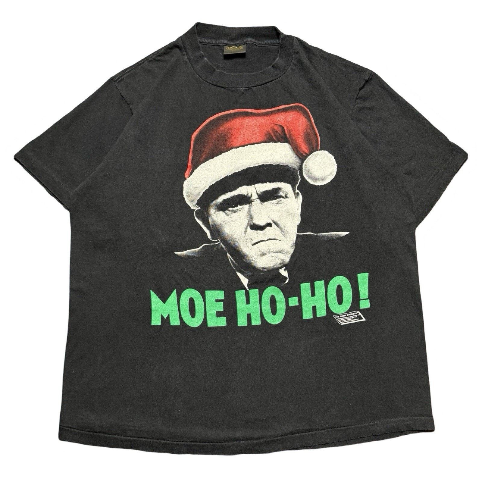 Changes Vintage 90s Three Stooges Shirt Moe Ho-Ho Changes NY XL Size US XL / EU 56 / 4 - 1 Thumbnail