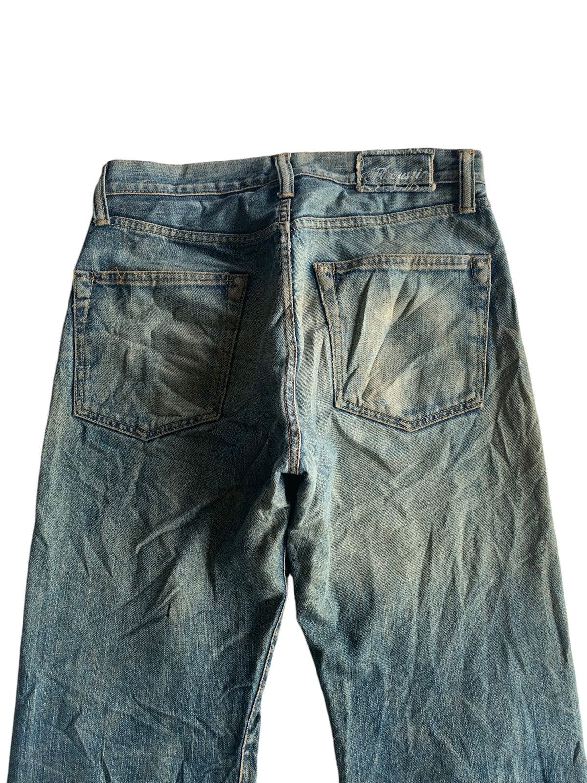 Japanese Brand × Jean Vintage Acoustic Japanese Rare Selvedge Distressed Denim Size US 31 - 4 Thumbnail