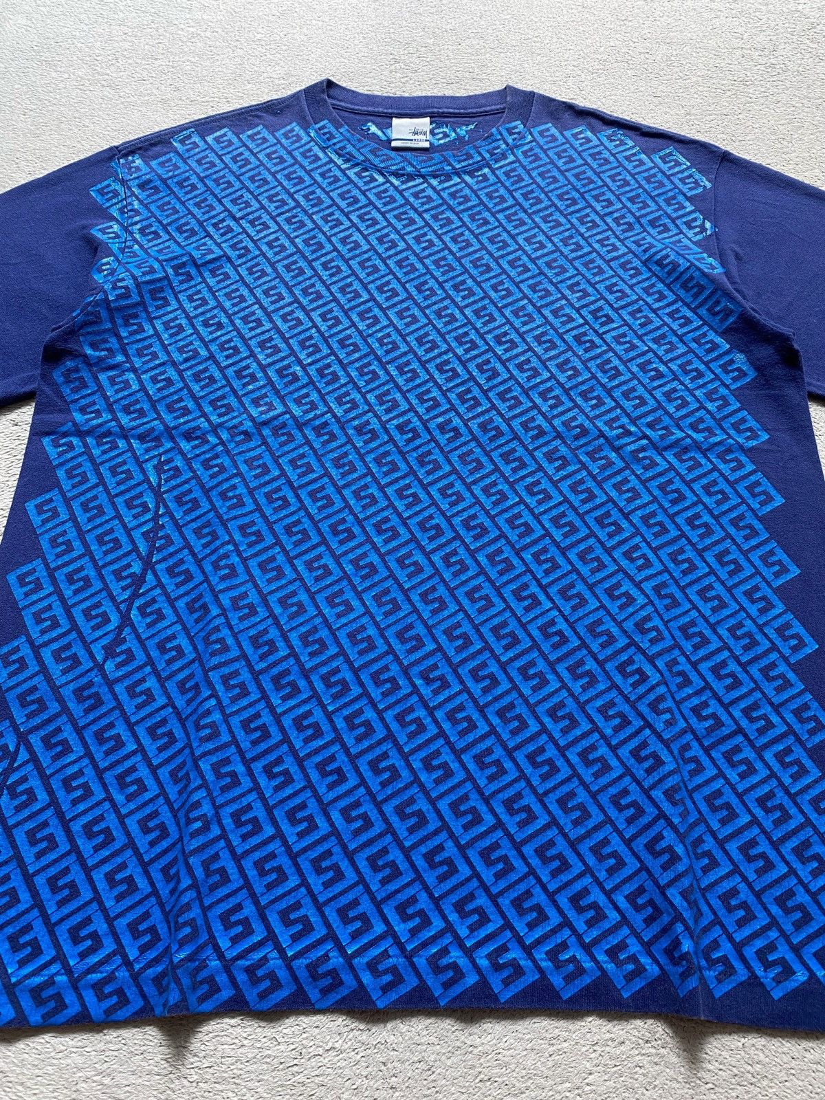 Stussy × Vintage Vintage Stussy rip off fendi T-shirt Size US L / EU 52-54 / 3 - 3 Thumbnail