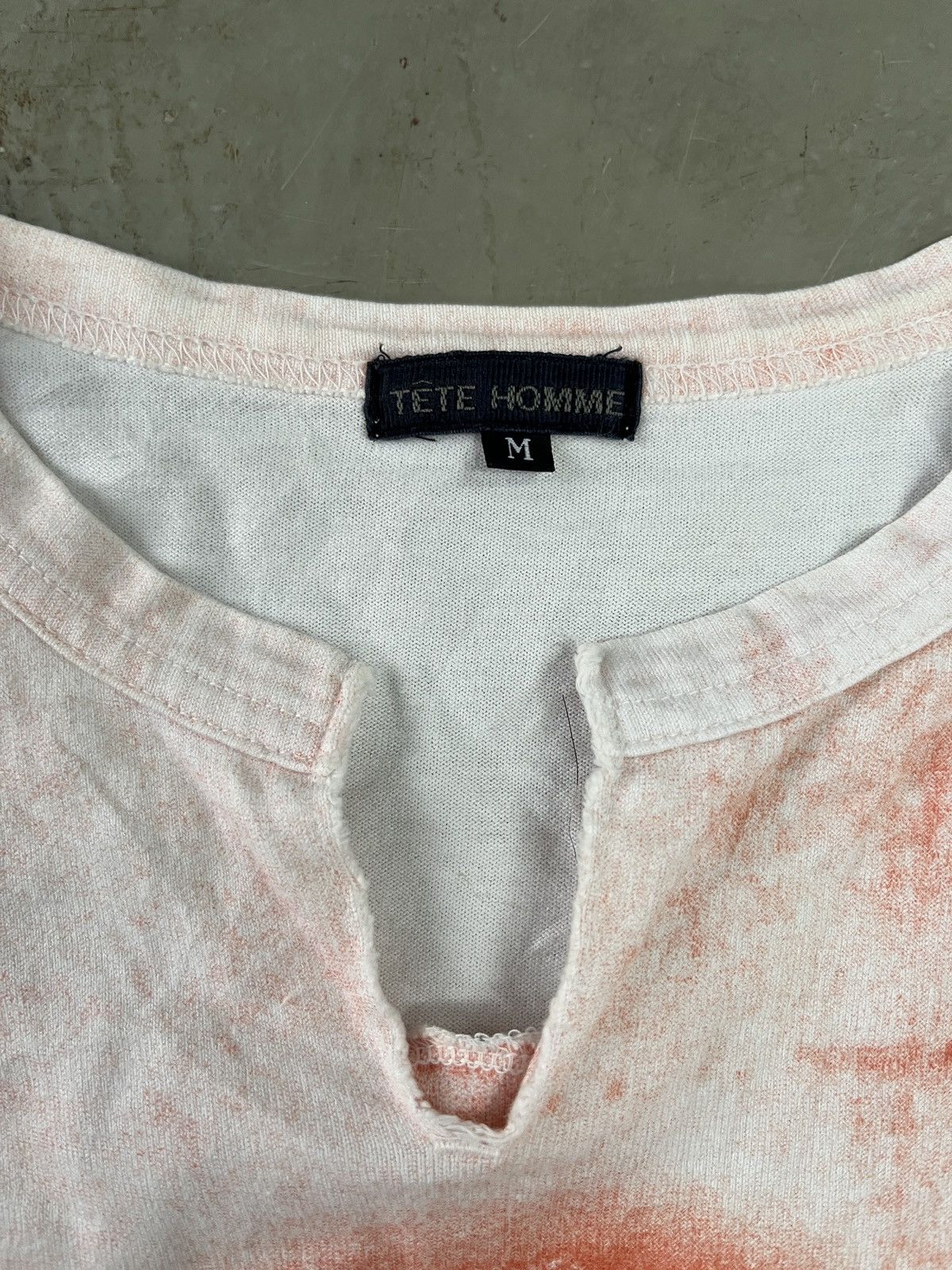 Issey Miyake 1990's Vintage Issey Miyake Tete Homme Afro Rock Shirt Size US S / EU 44-46 / 1 - 3 Thumbnail
