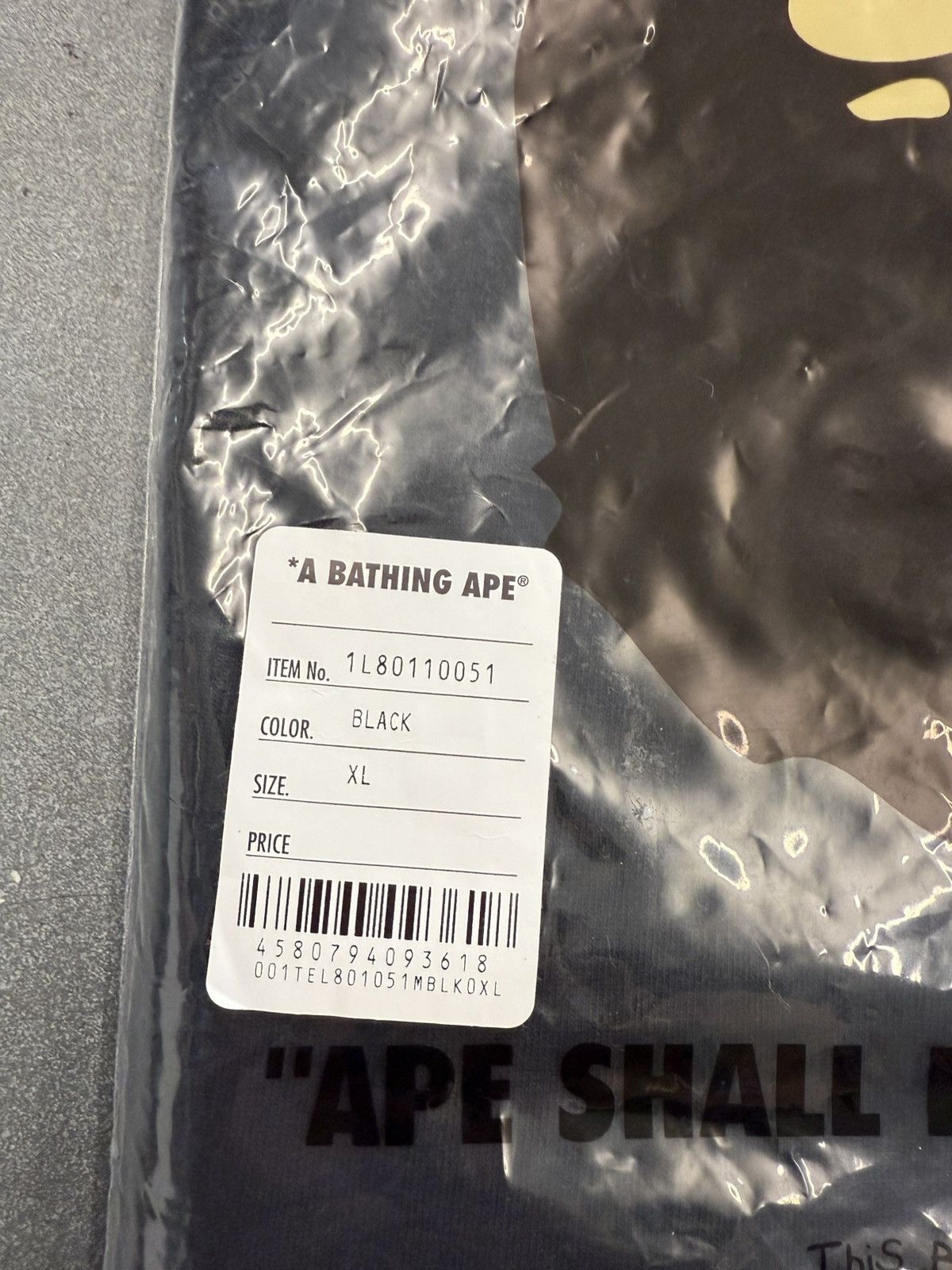Bape SS25 Bape Transit Authority Tee Size US XL / EU 56 / 4 - 12 Thumbnail