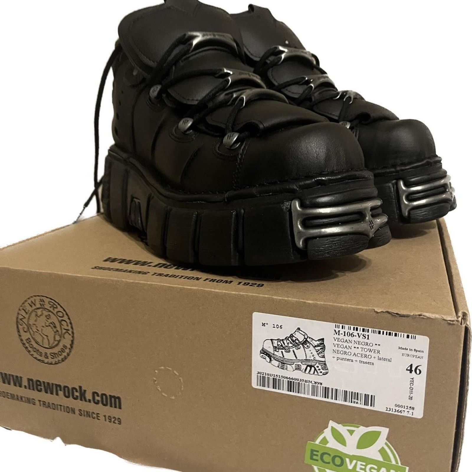 NEW ROCK vegan leather ブーツ EU38 Vegan | New Rock Boots & Shoes