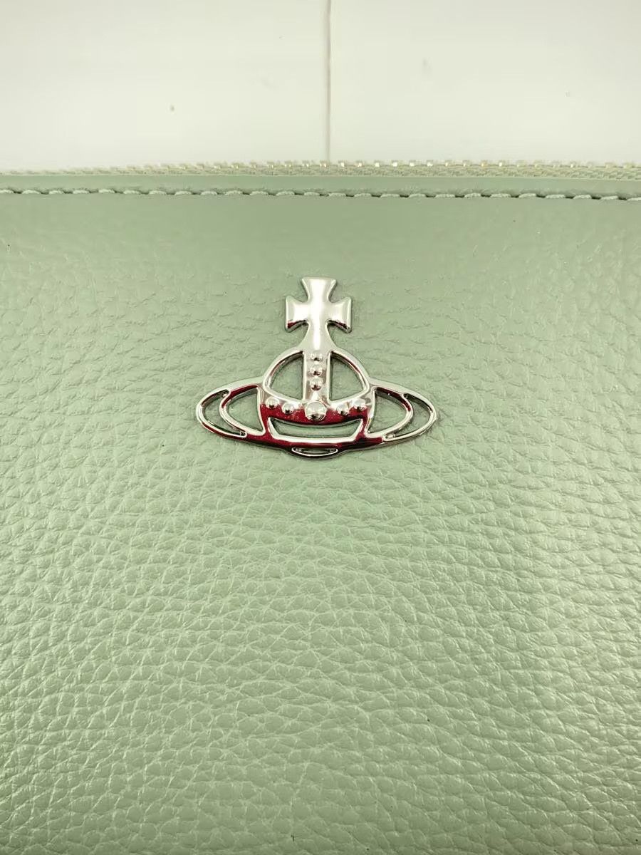 Vivienne Westwood Vivienne Westwood Plain Lthr Long Wallet Green Size ONE SIZE - 3 Thumbnail
